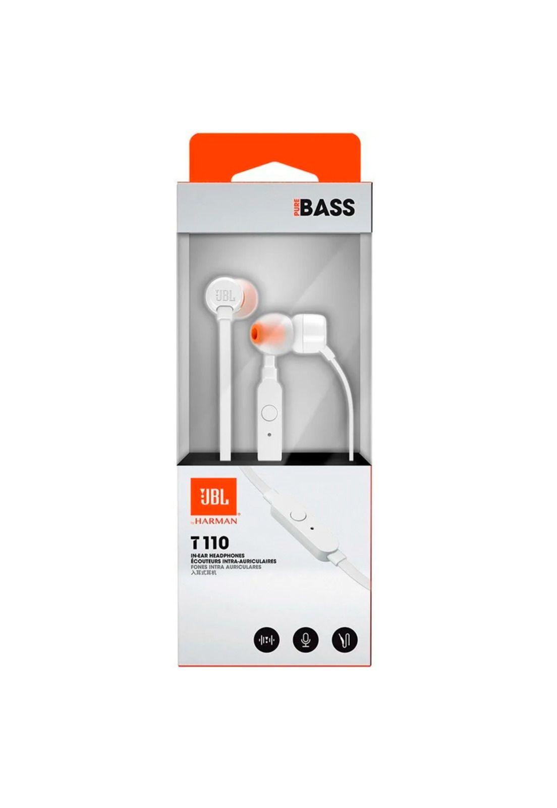 Audífono Tune JBL T110 In-Ear -1