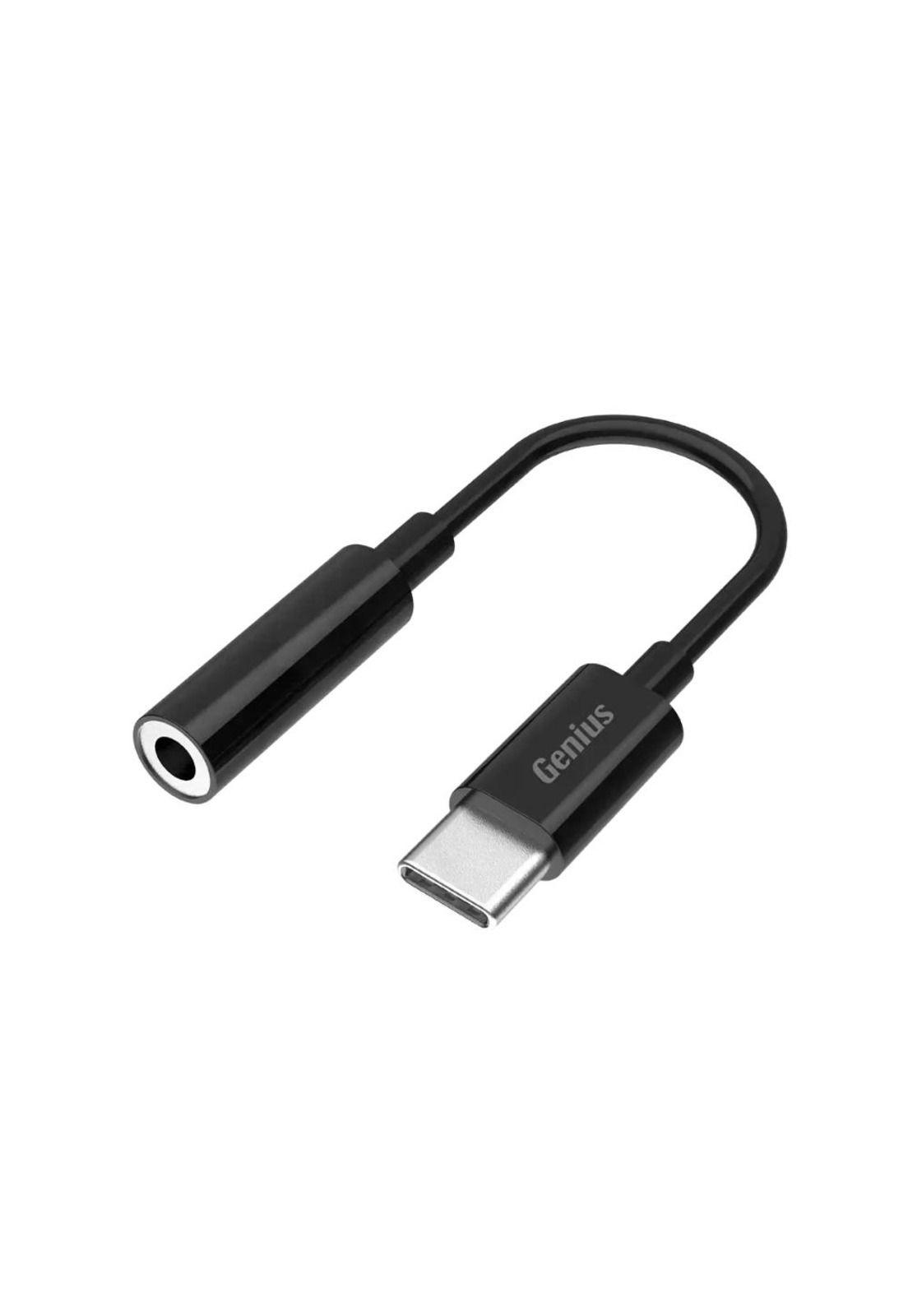 Adaptador Genius ACC-C100 3.5mm a Plug Tipo-C-0