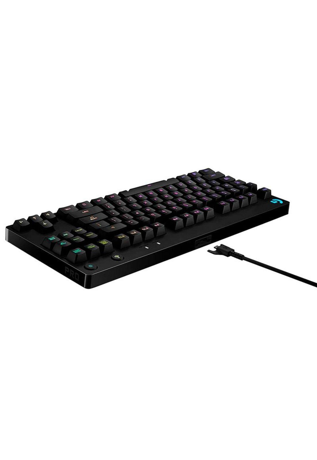 Logitech G Pro Keyboard de Videojuegos Mecánico-1