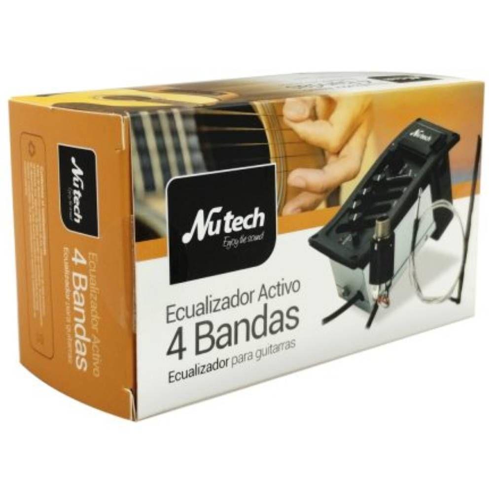 Ecualizador Activo Grafico 4 Bandas Nutech 6159-2