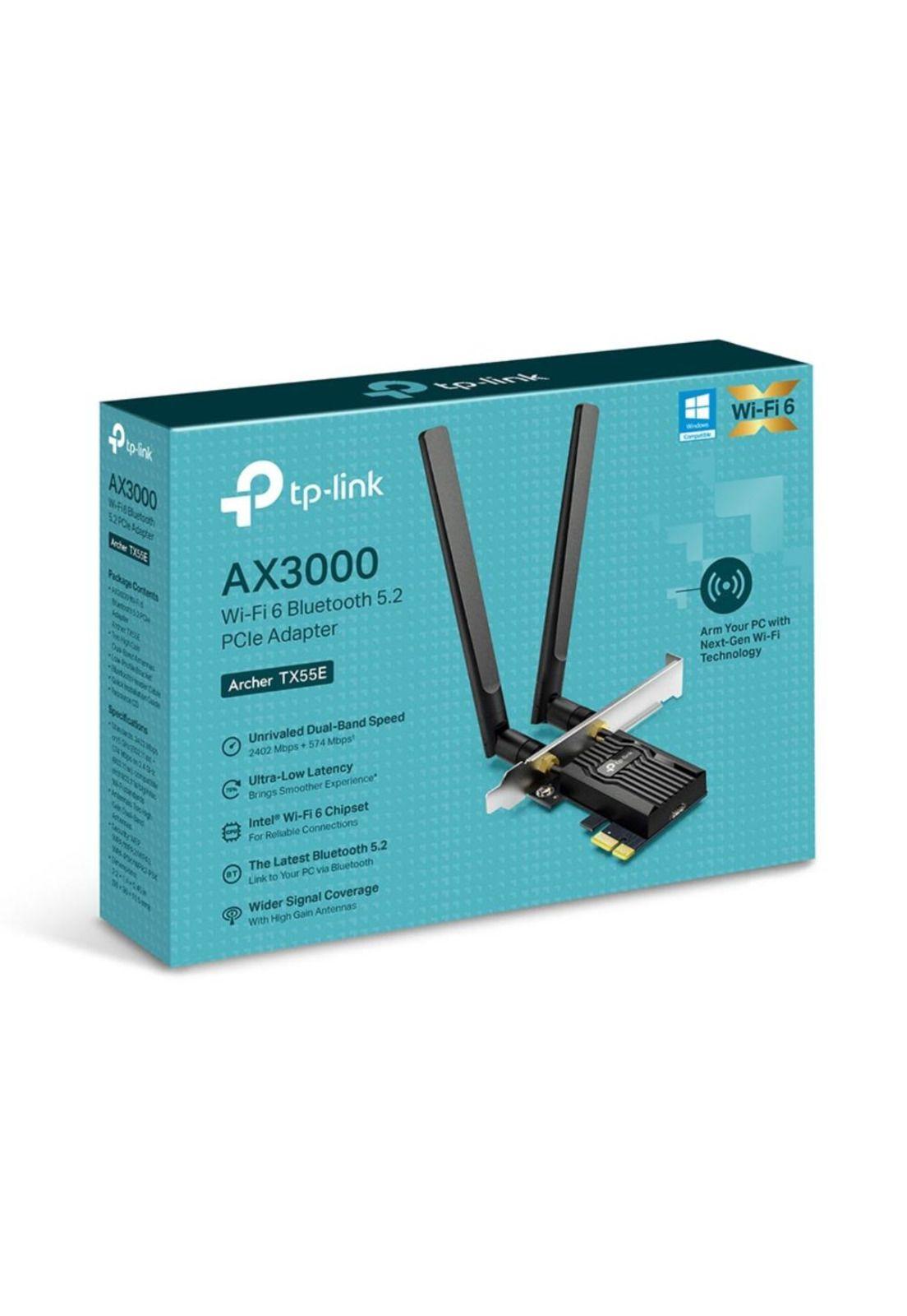 Adaptador PCIe Wi-Fi 6 Bluetooth 5.2 AX3000-2