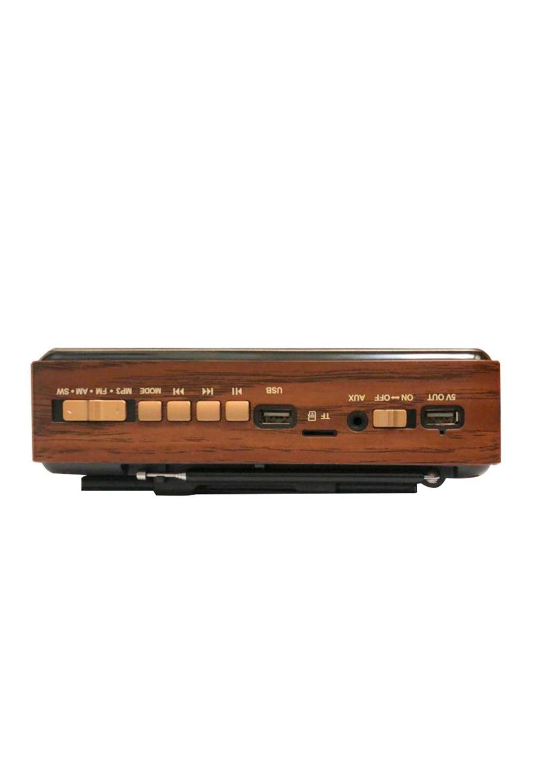 Radio Retro Am Fm Vintage Bluetooth / Usb / Solar / Provenze-3