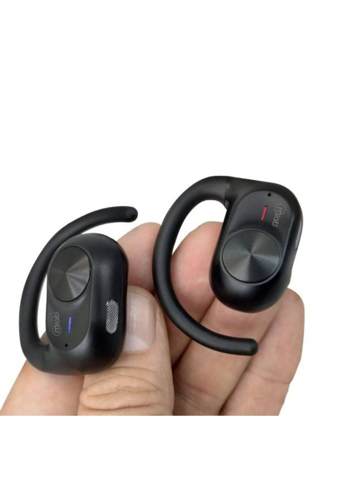 Audífonos Bluetooth Mlab 9361 EarAmbient OWS IP55 LCD-4