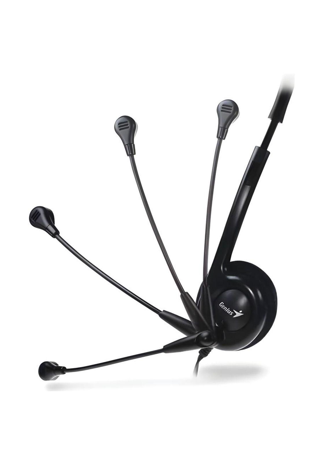 Audífono Multimedia Genius HS-200C Over-Ear-4