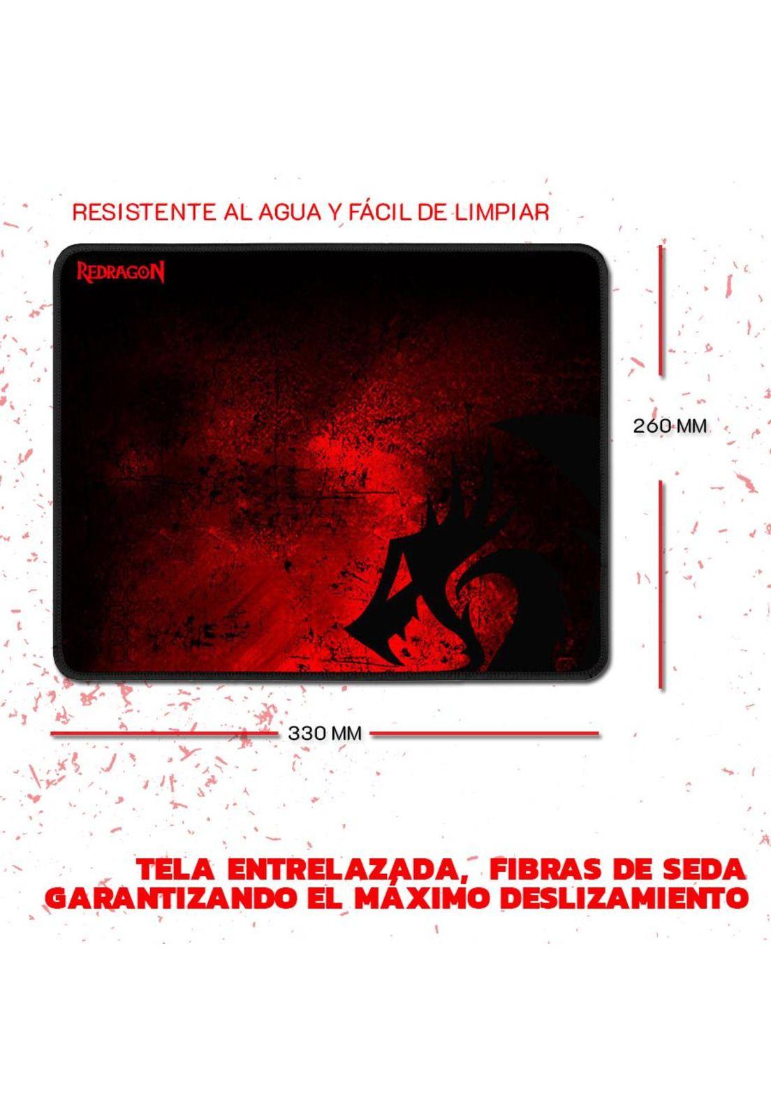 Pack Gamer Mouse + Pad Mouse M601WL-BA Redragon-5
