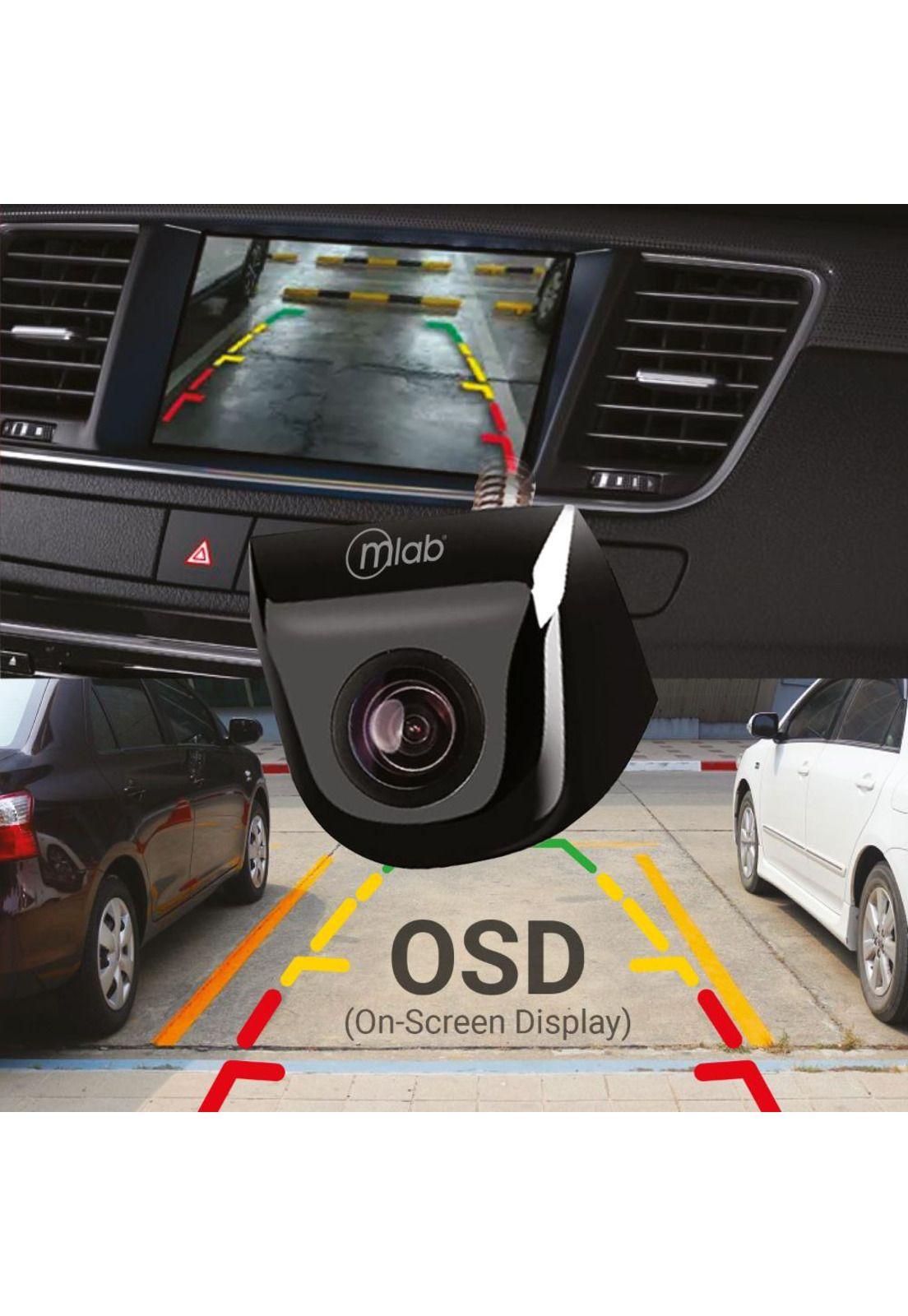 Cámara Espejo Auto DVR FHD 2 Cámaras Front 1080p/ Rear 720p Mlab-2
