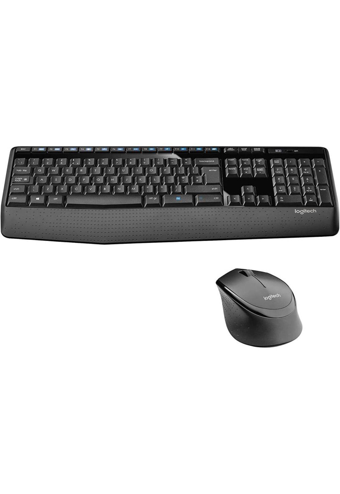 Combo Teclado Y Mouse Logitech Inalámbrico Mk345-2