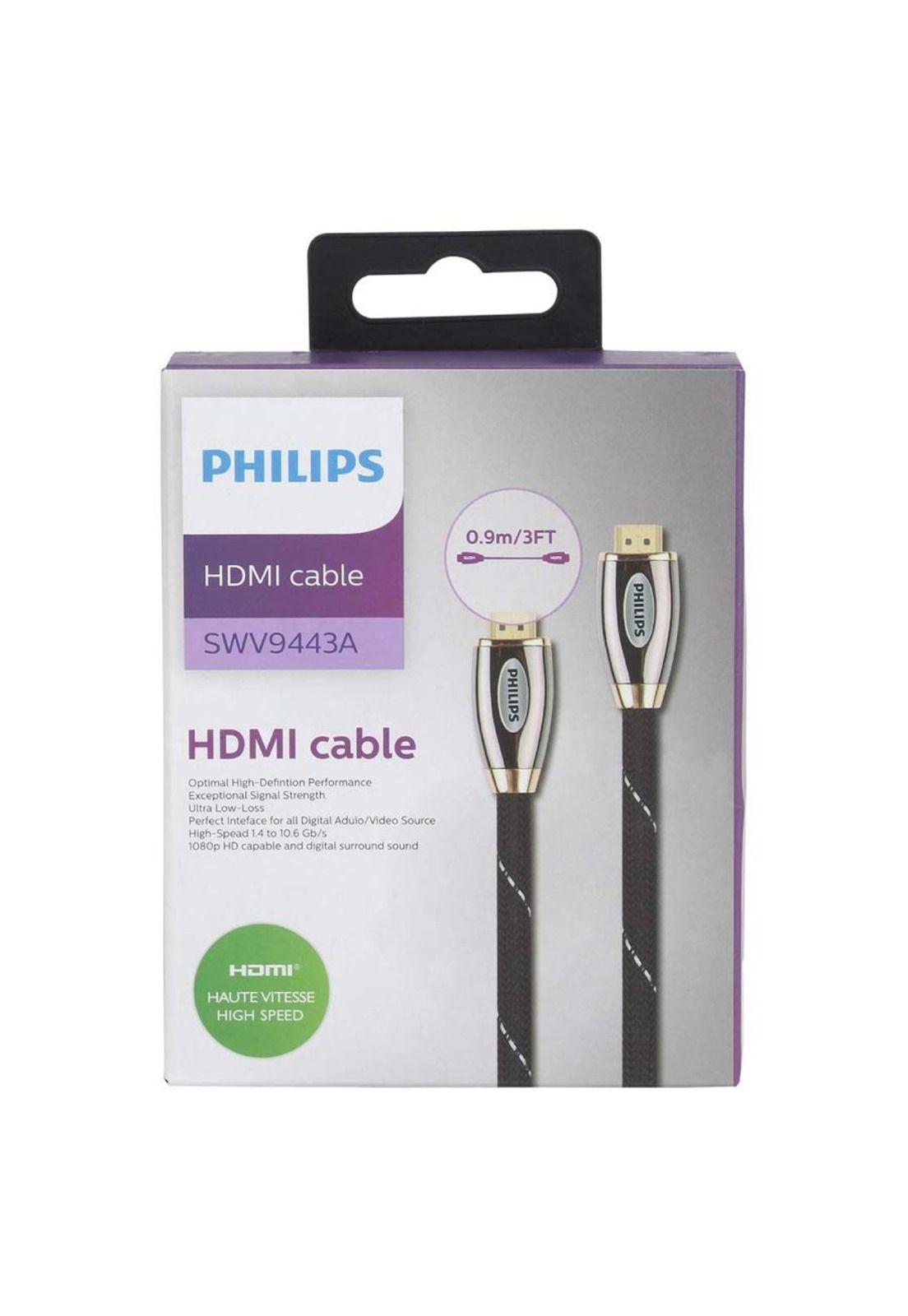 Cable HDMI Philips SWV9443A 4K 0.9 MTS-4