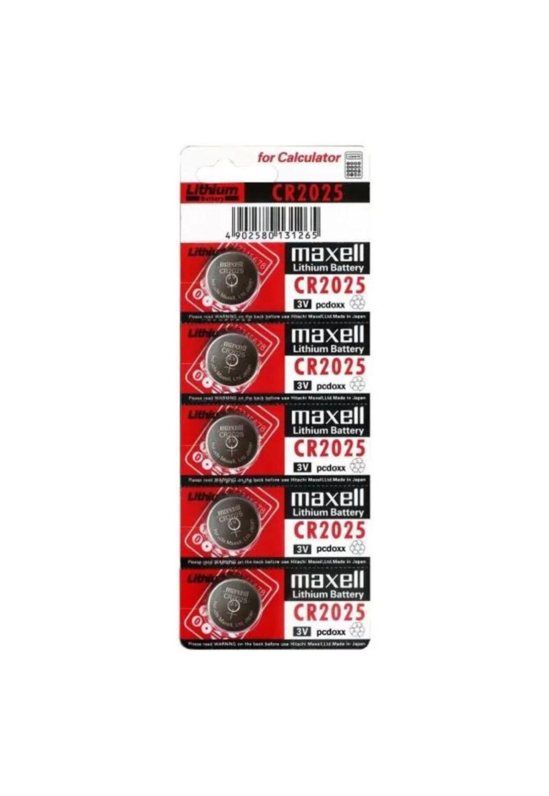 Pilas Maxell Blister 5 Pilas Cr2025-2