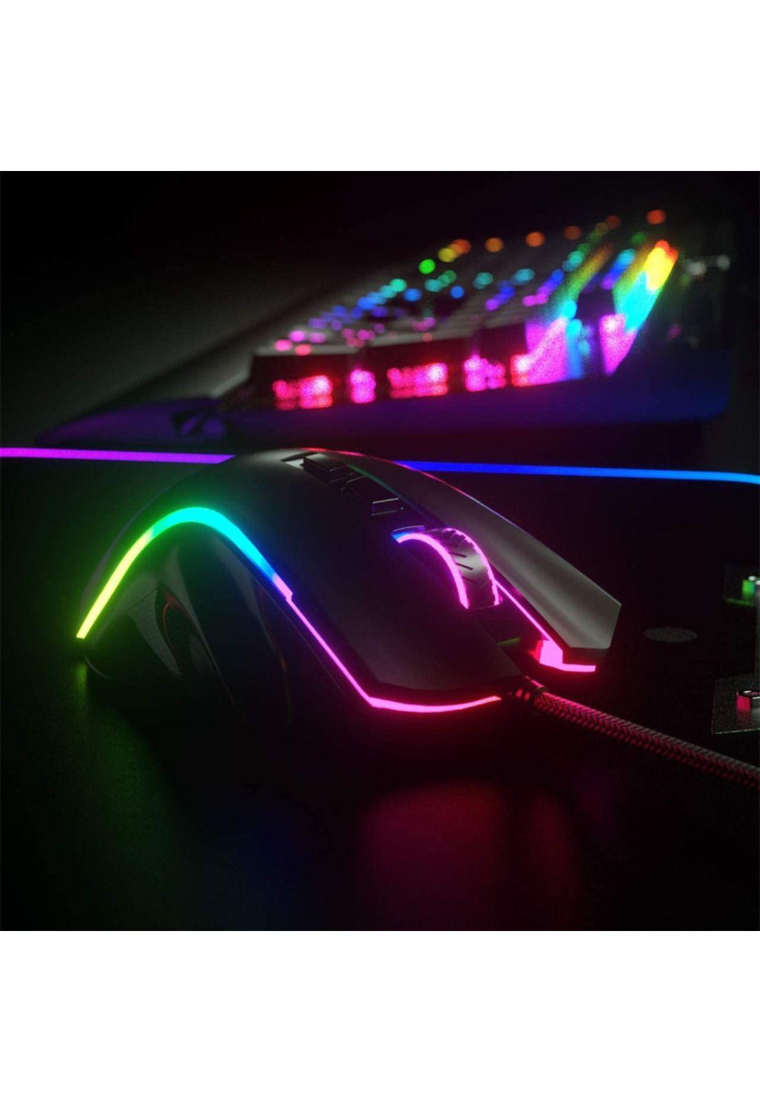 Mouse Gamer Redragon Griffin Rgb 8 Botones 7200 DPI-2