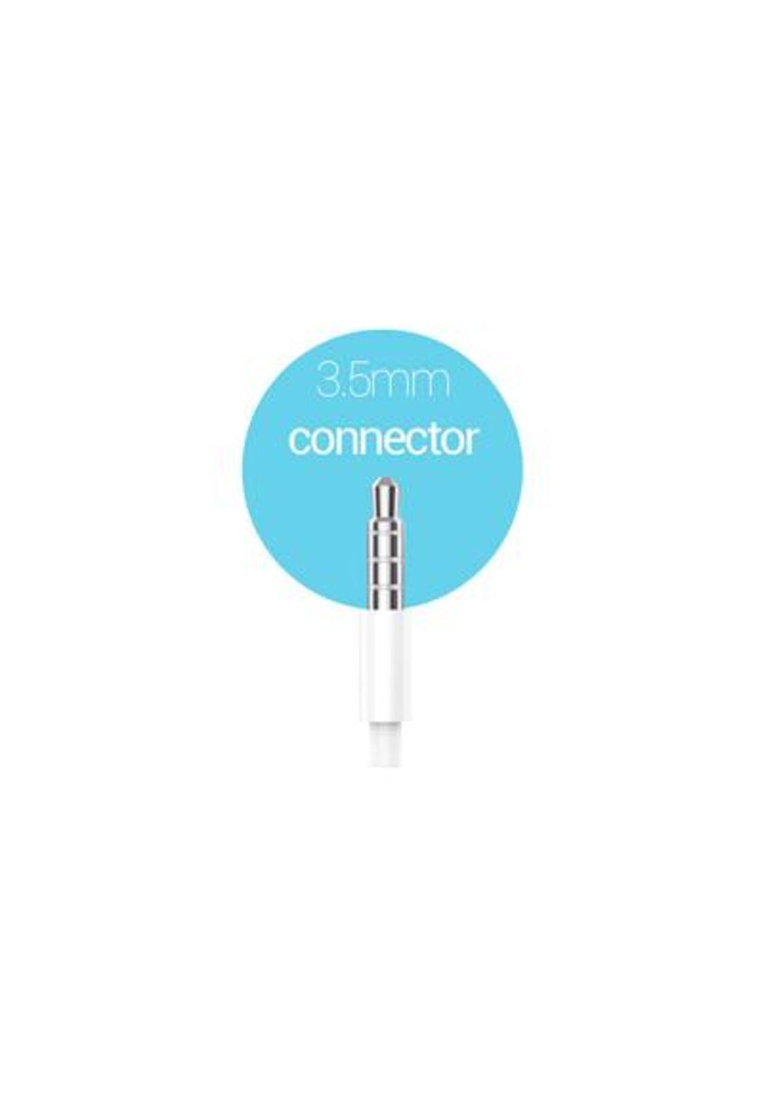 Audífonos Alámbricos In Ear Wired Blancos Mlab-3