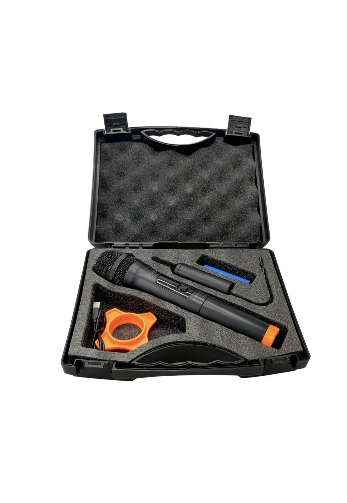 Microfono inalámbrico UHF portátil recargable Mlab-4