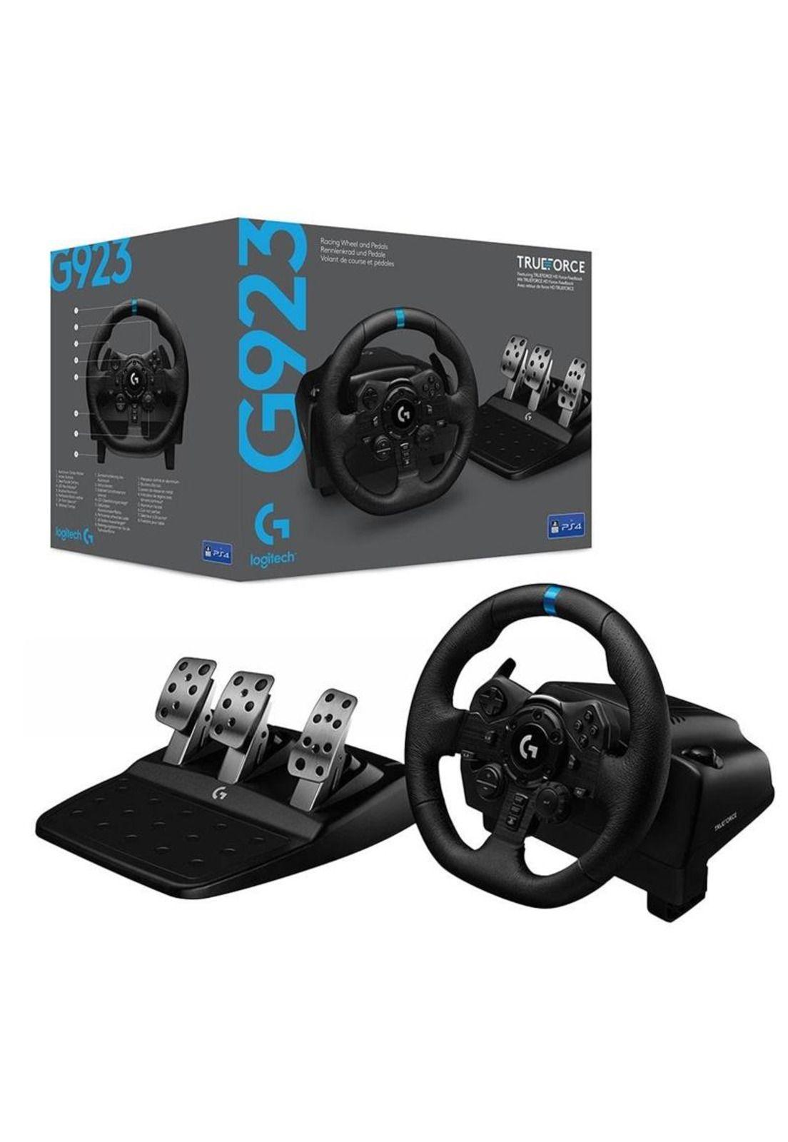 Volante Logitech G923 Trueforce para PS4/PS5/PC-3