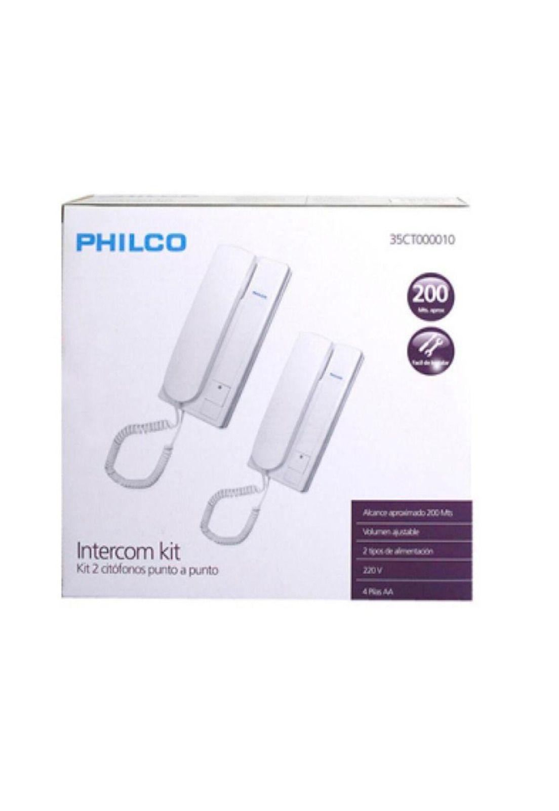 Citófono Philco Punto a Punto CT-10, 220V-2