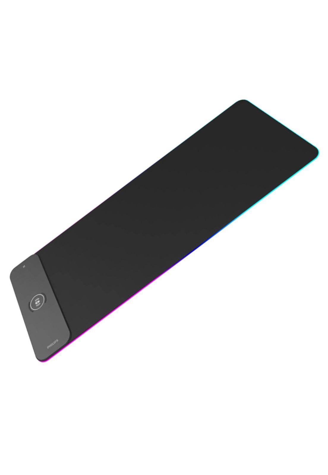 Mouse Pad Philips SLP7604 XL Carga Inalambrica RGB -1