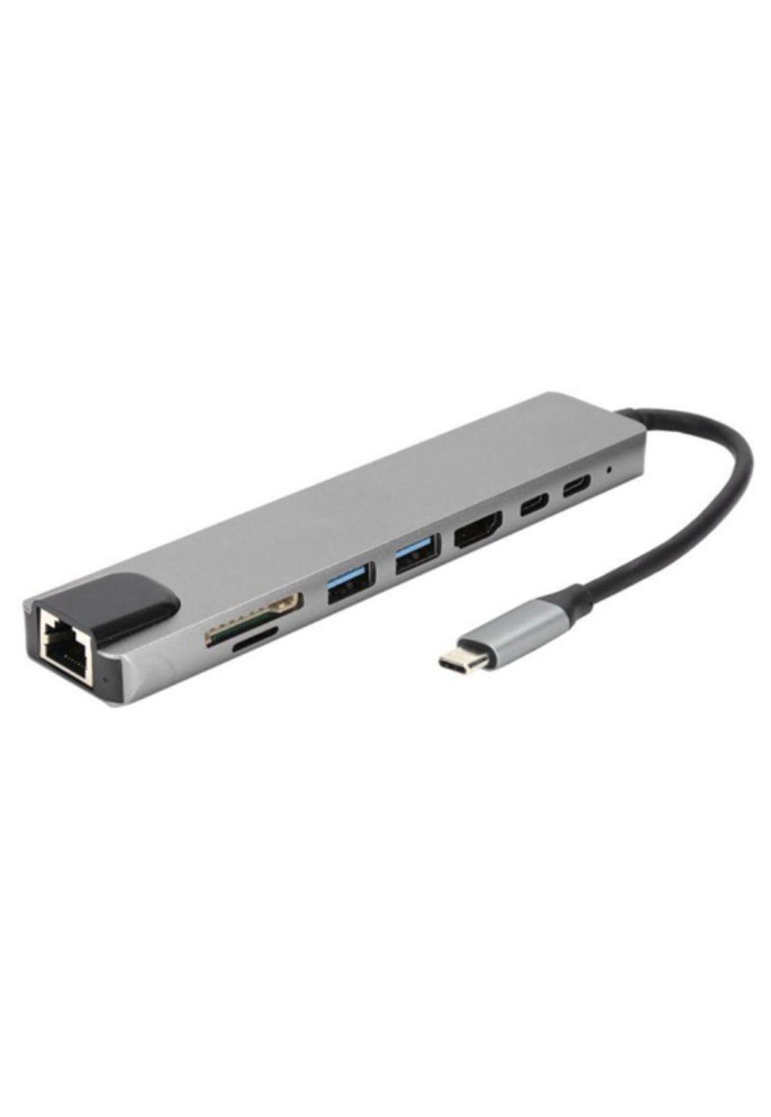 Hub 8 en 1 Multifunción Philco USB-C-2