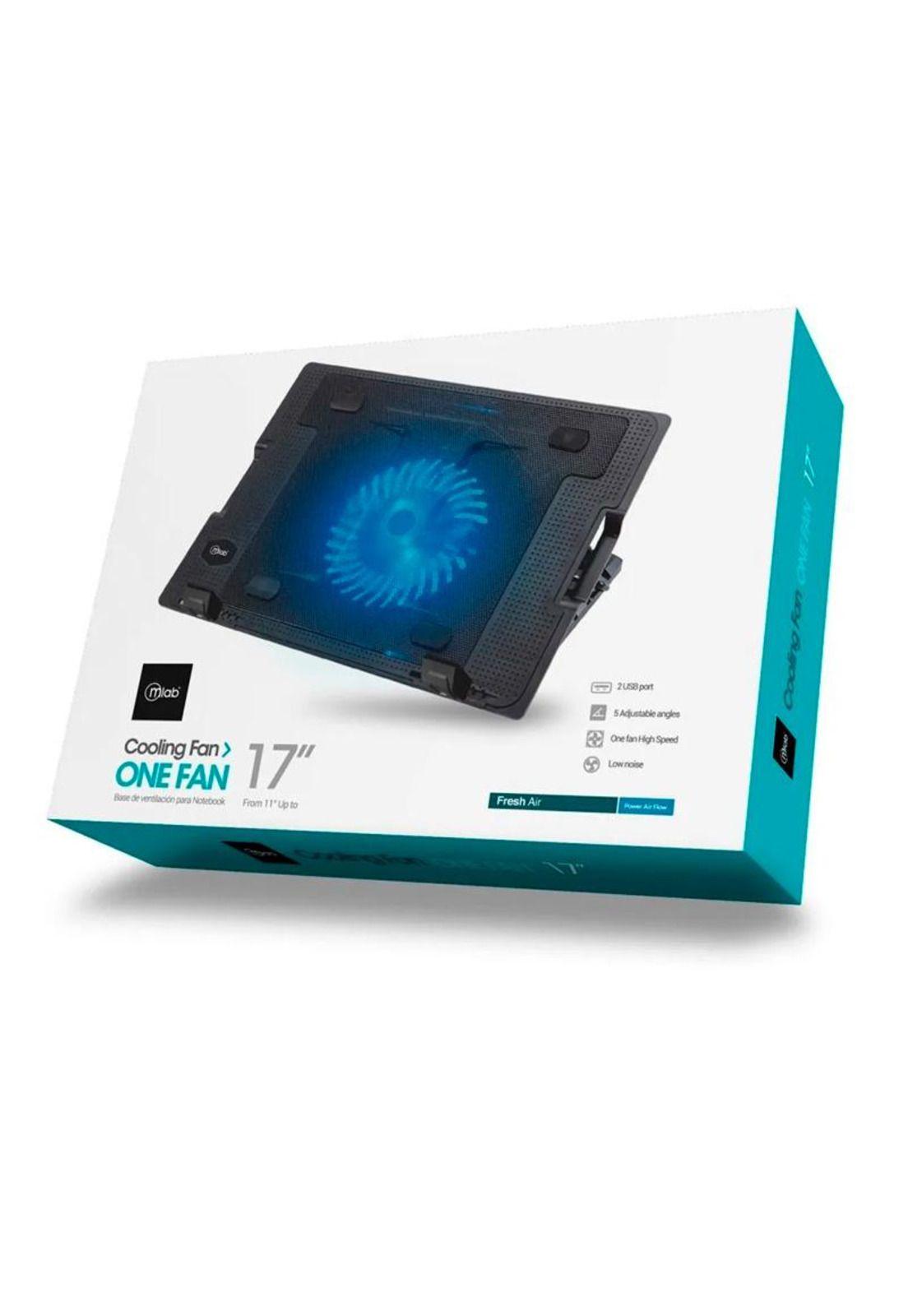 Ventilador Notebook Mlab One Fan 17 9036-2