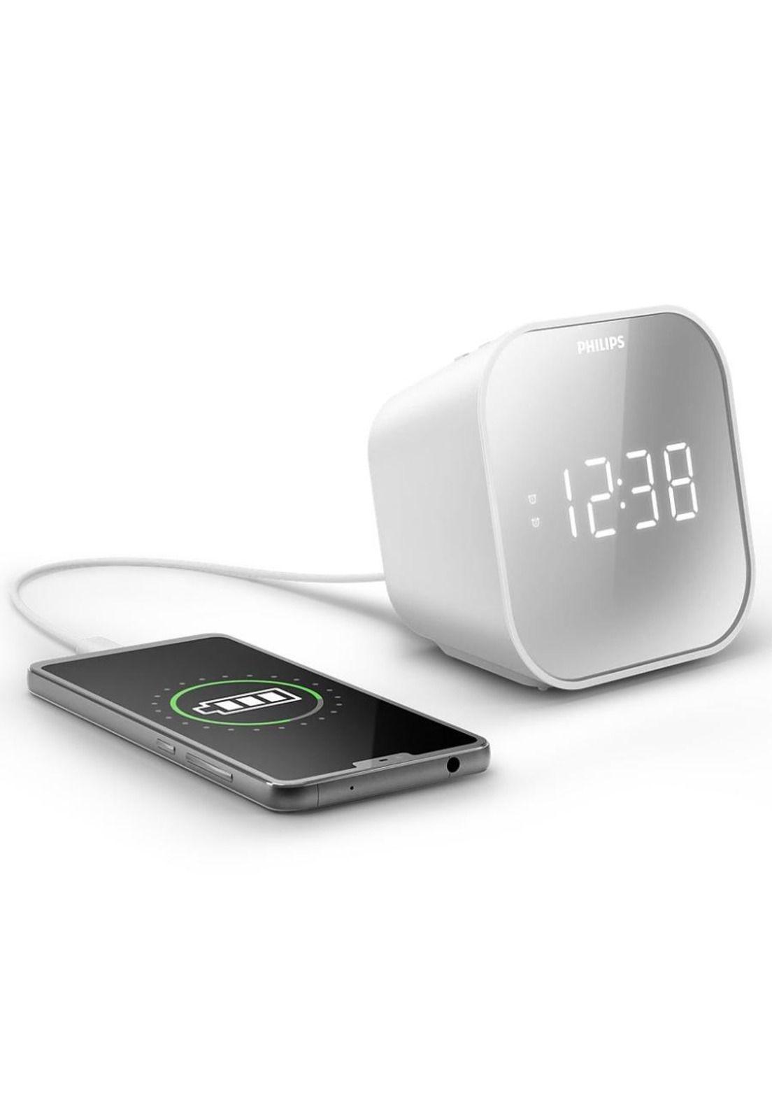 Radio Reloj Despertador Philips TAR4406 Espejo-3