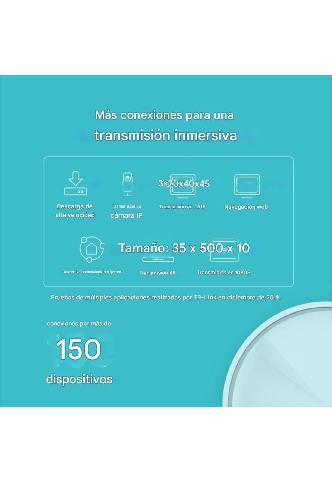 Sistema Wi-Fi 6 Mesh AI para toda la casa AX1800-3