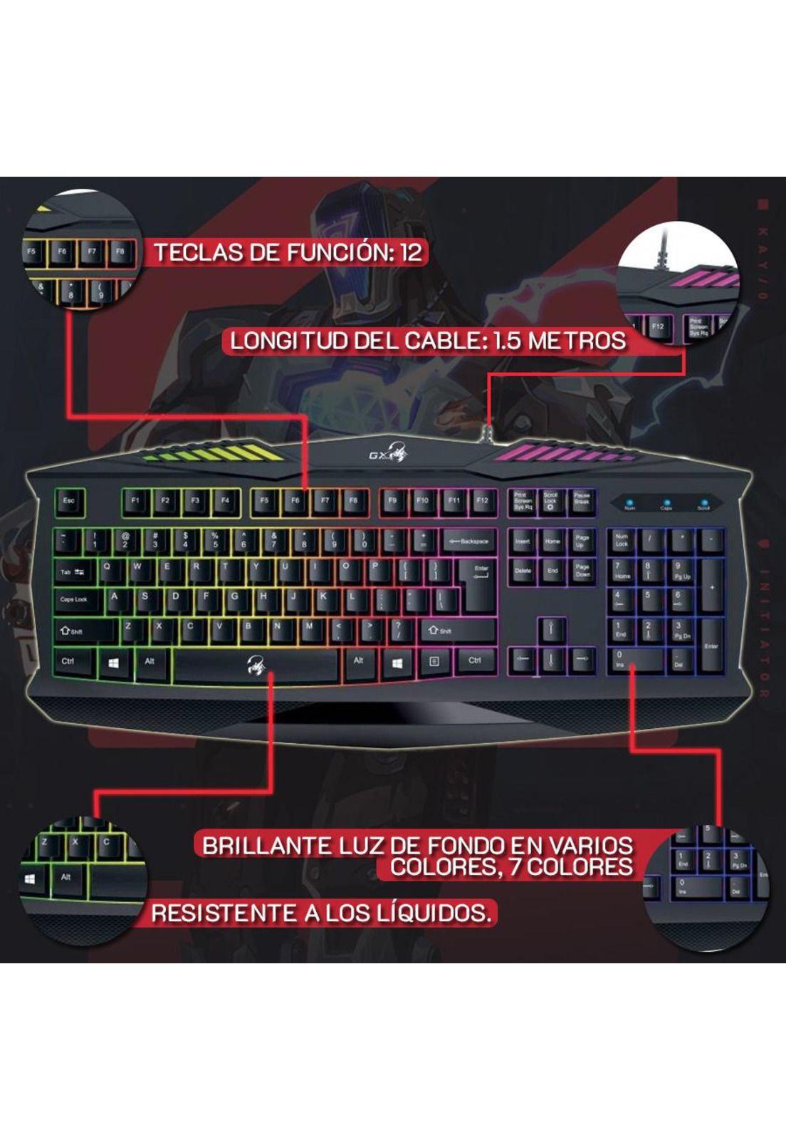 Teclado Gaming Genius K220 Scorpion-7