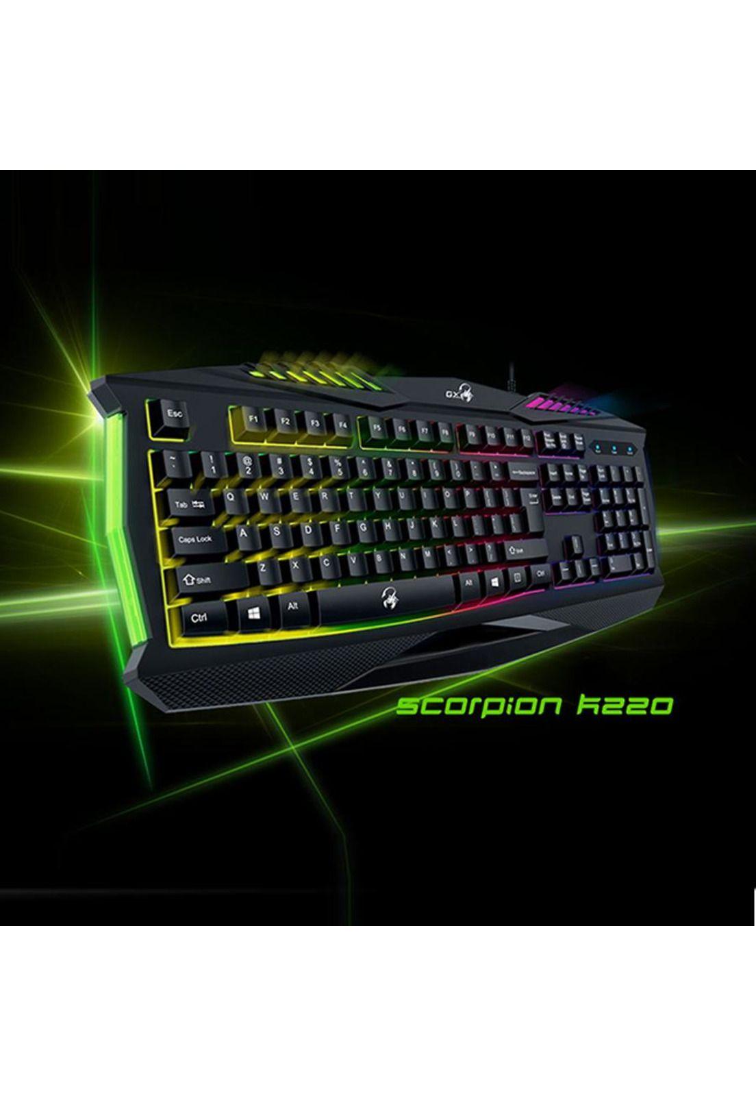 Teclado Gaming Genius K220 Scorpion-9