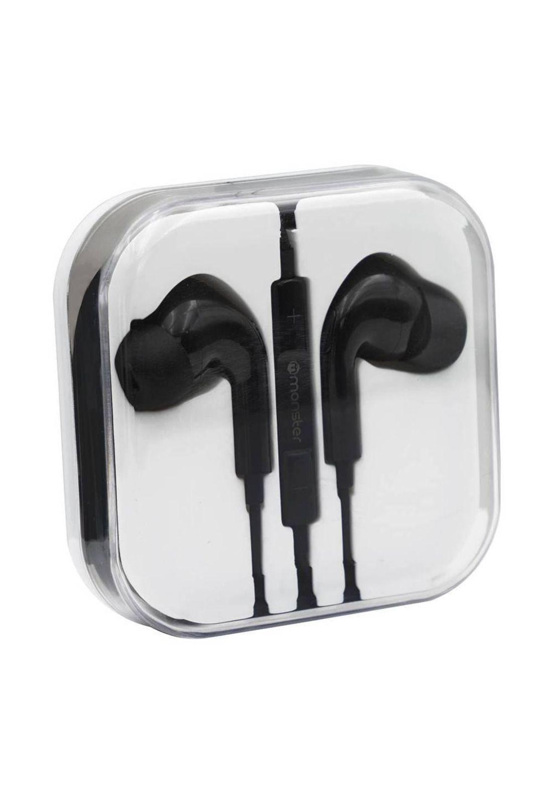 Audífonos con Cable Monster Audio M21WT, Manos Libres, Conector 3.5mm, Negro-3