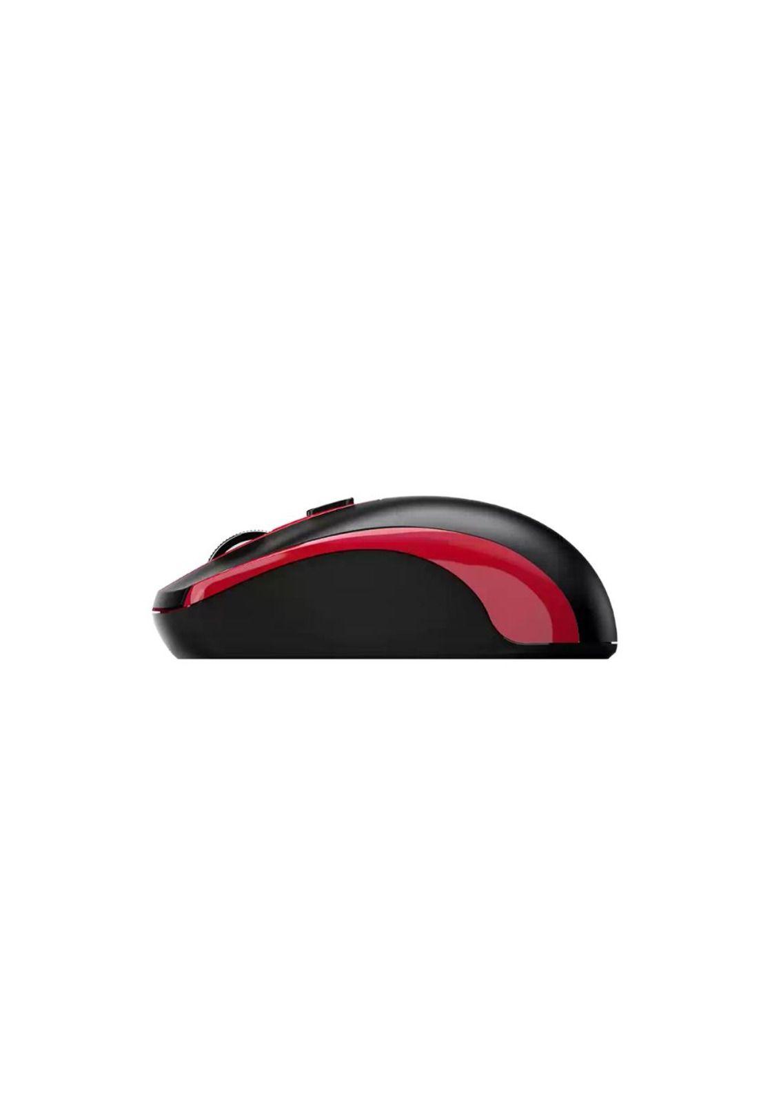 Mouse Inalámbrico Genius ECO-8150 2.4GHz Recargable Copilot Rojo-3