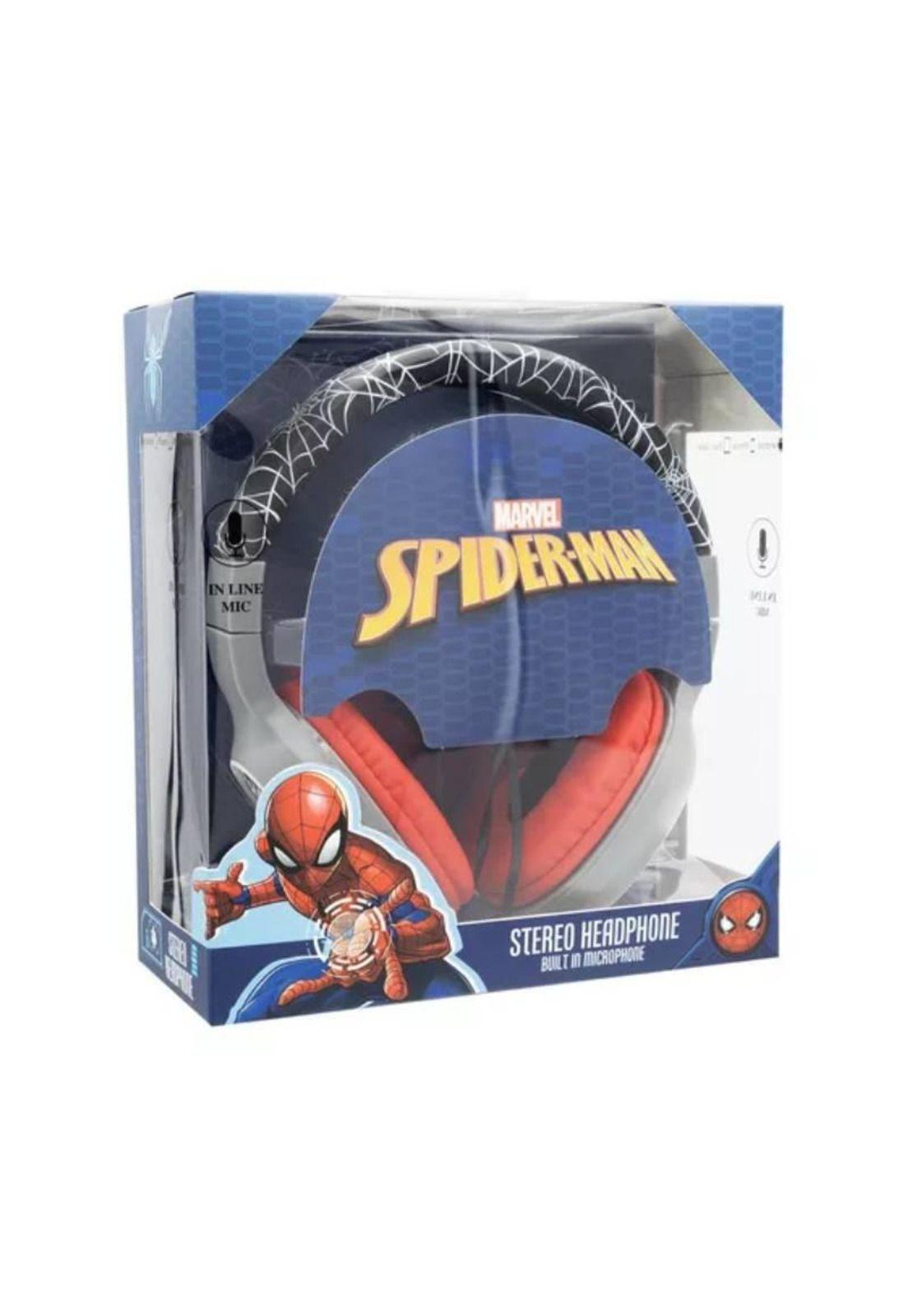 Audífono Juvenil Marvel Spiderman New con Micrófono-3