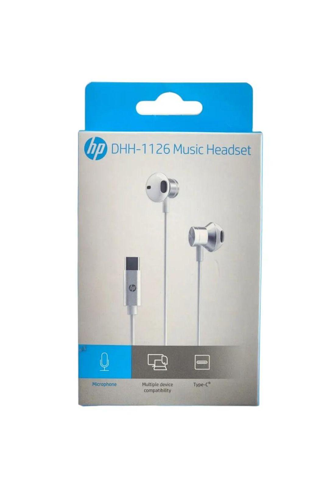 Audífonos HP DHH-1126 USB-C Music Blancos-1
