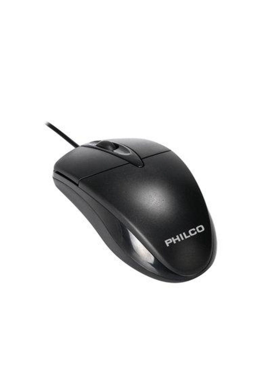 Mouse Óptico Philco 1000 Dpi Usb-1