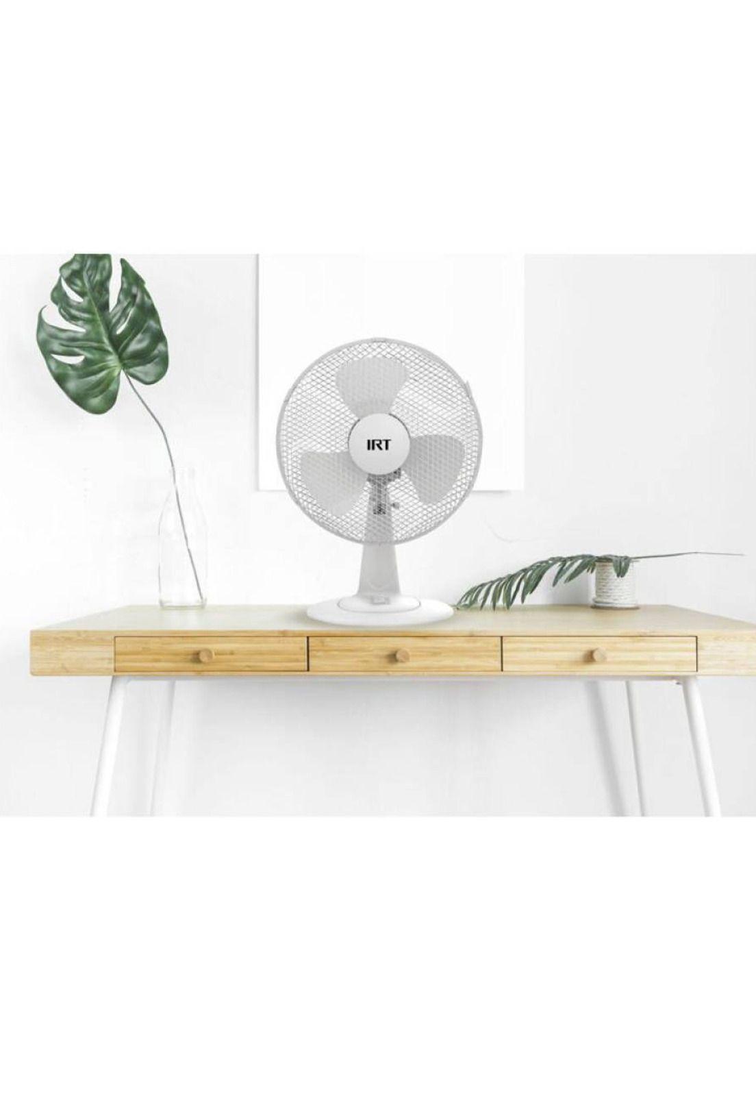 Ventilador IRT 12" Mesa 40w Plástico-1