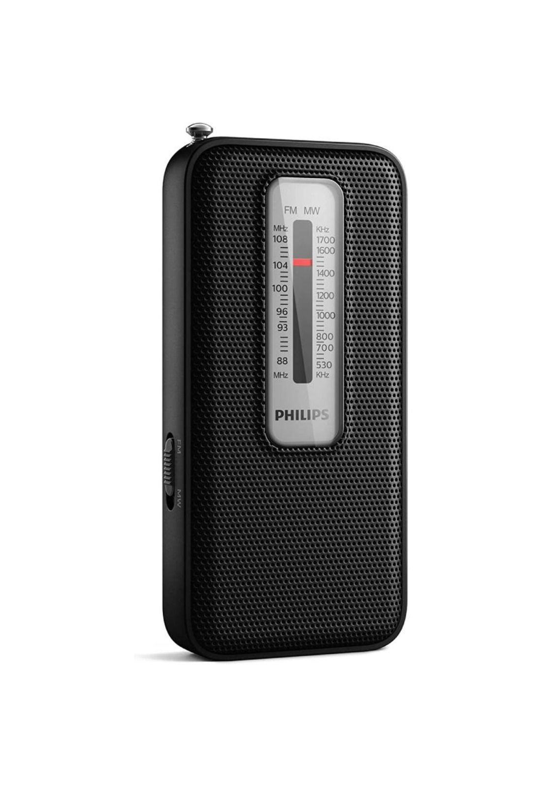 Philips Radio Portátil FM/Radio Pequeña Retro Ideal para Cocina, Baño o Garaje-2