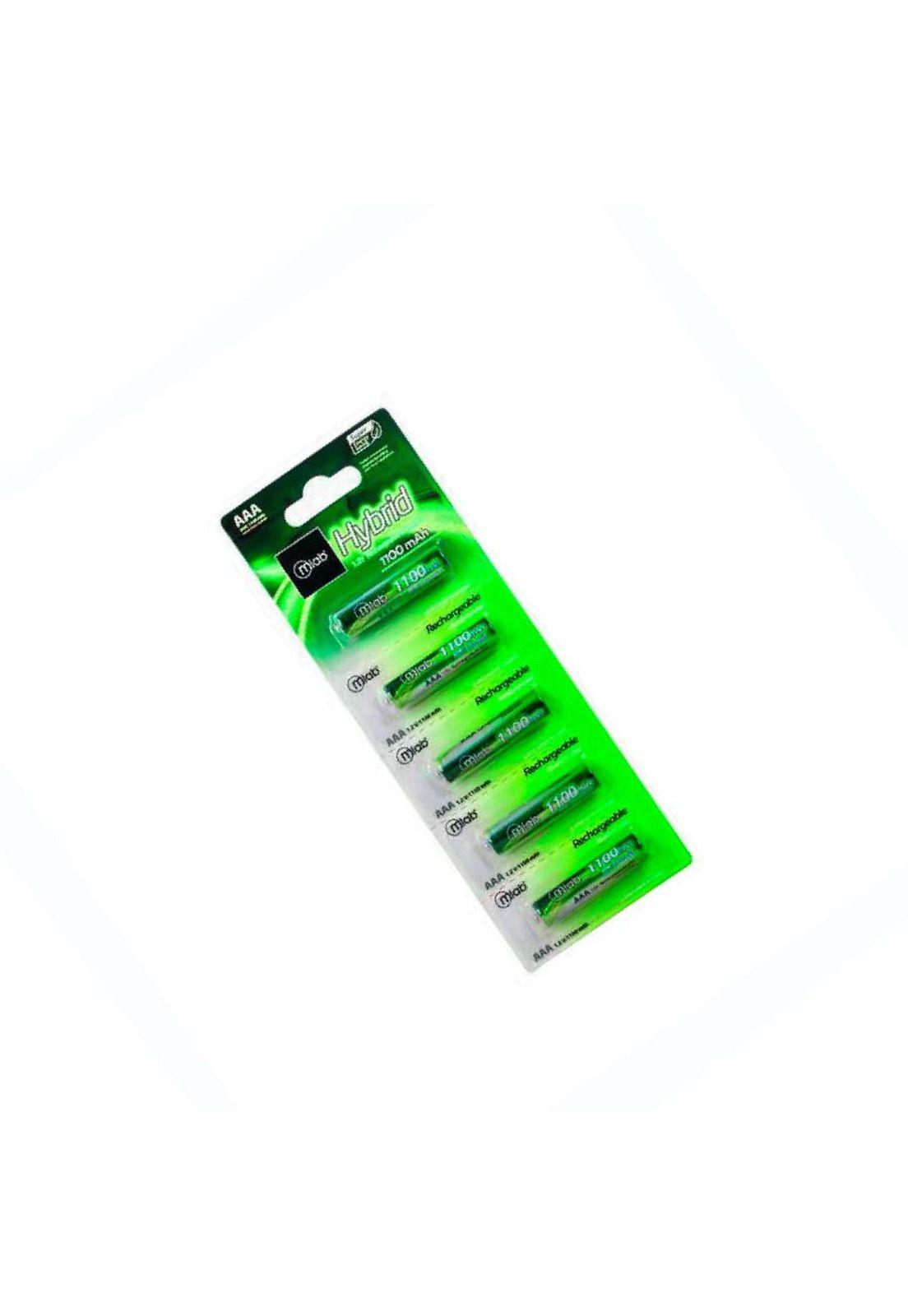 Pilas Recargable Aaa Microlab Hybrid 1100mah Precargadas 5u-2