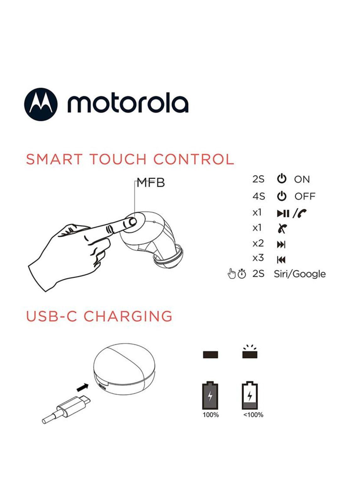 Audífonos Motorola Budbs 150 True Wireless In-Ear-3