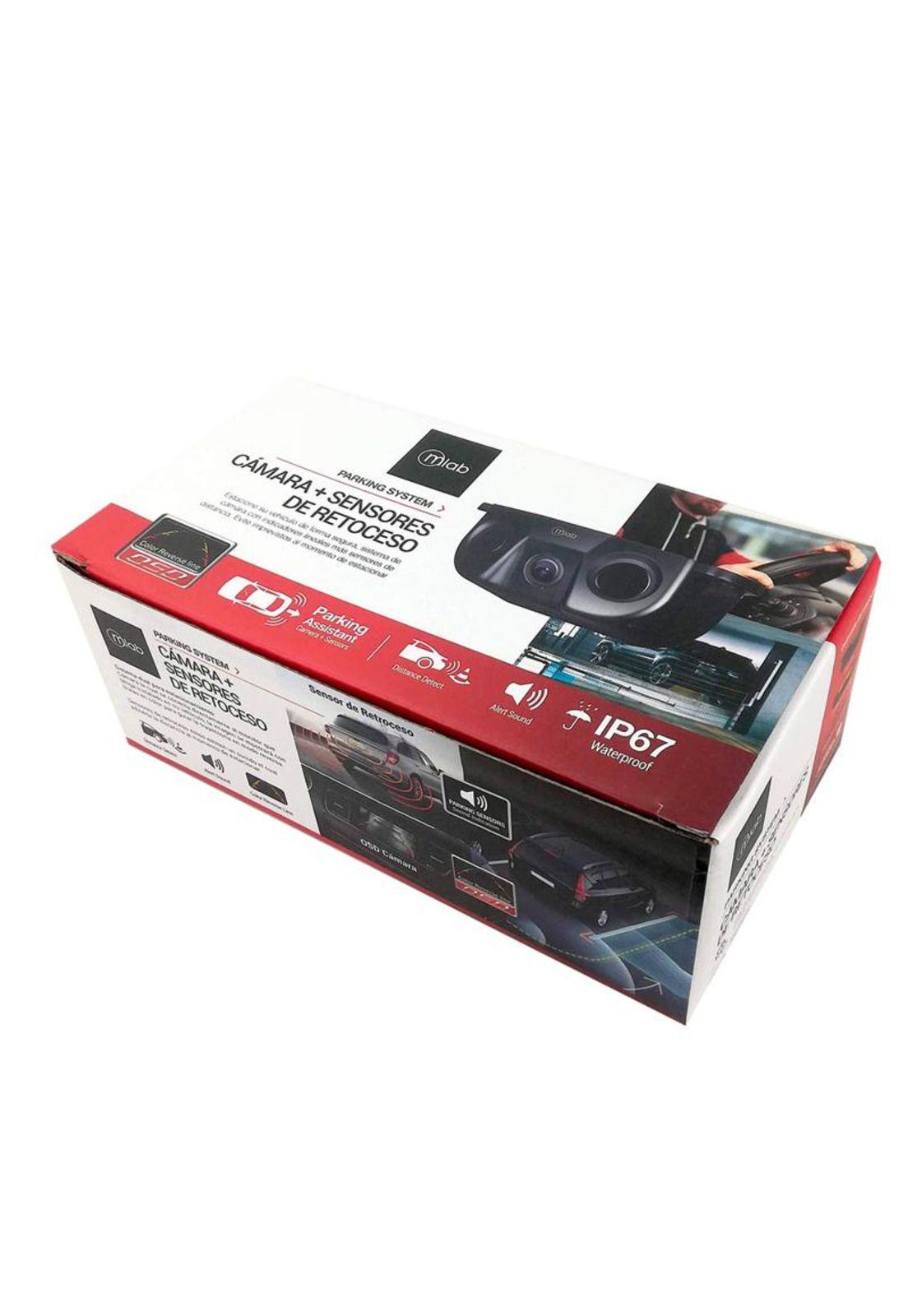 Camara de Retroceso + Sensor Parking OSD IP67-4