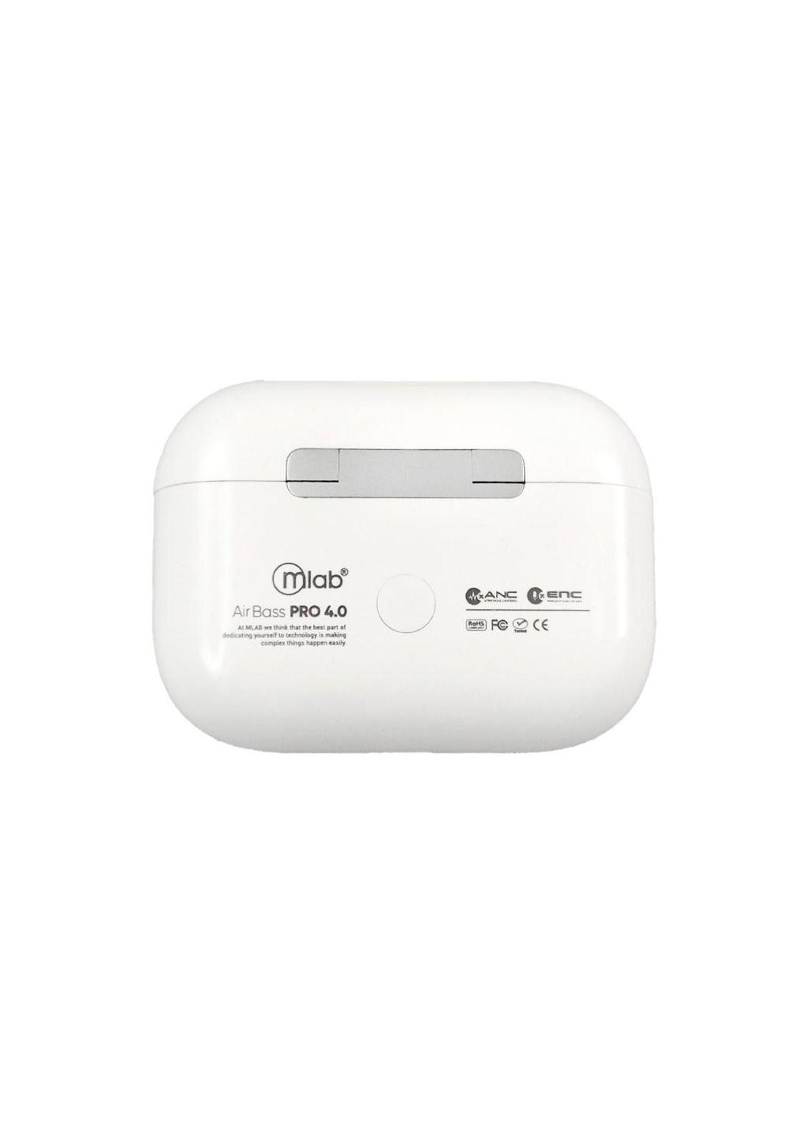 Audífono TWS ANC + ENC Air-Bass PRO 4.0 Mlab-1