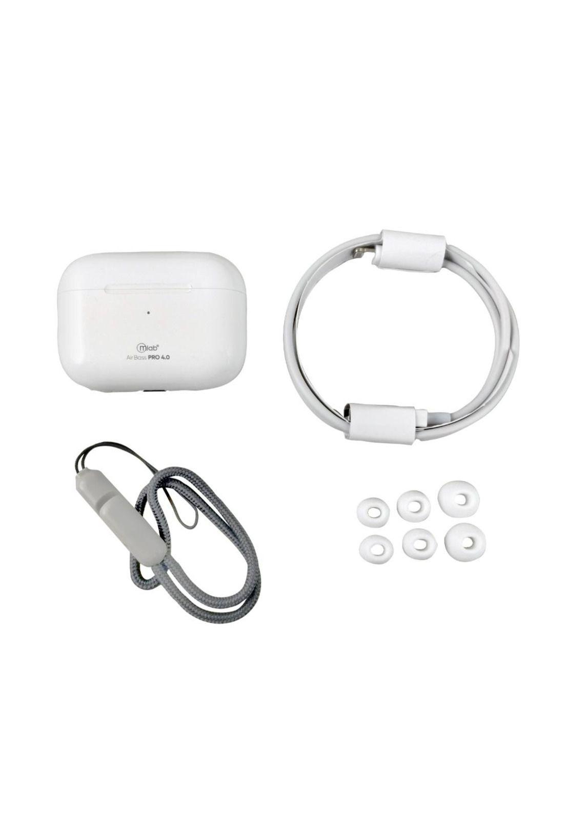 Audífono TWS ANC + ENC Air-Bass PRO 4.0 Mlab-3
