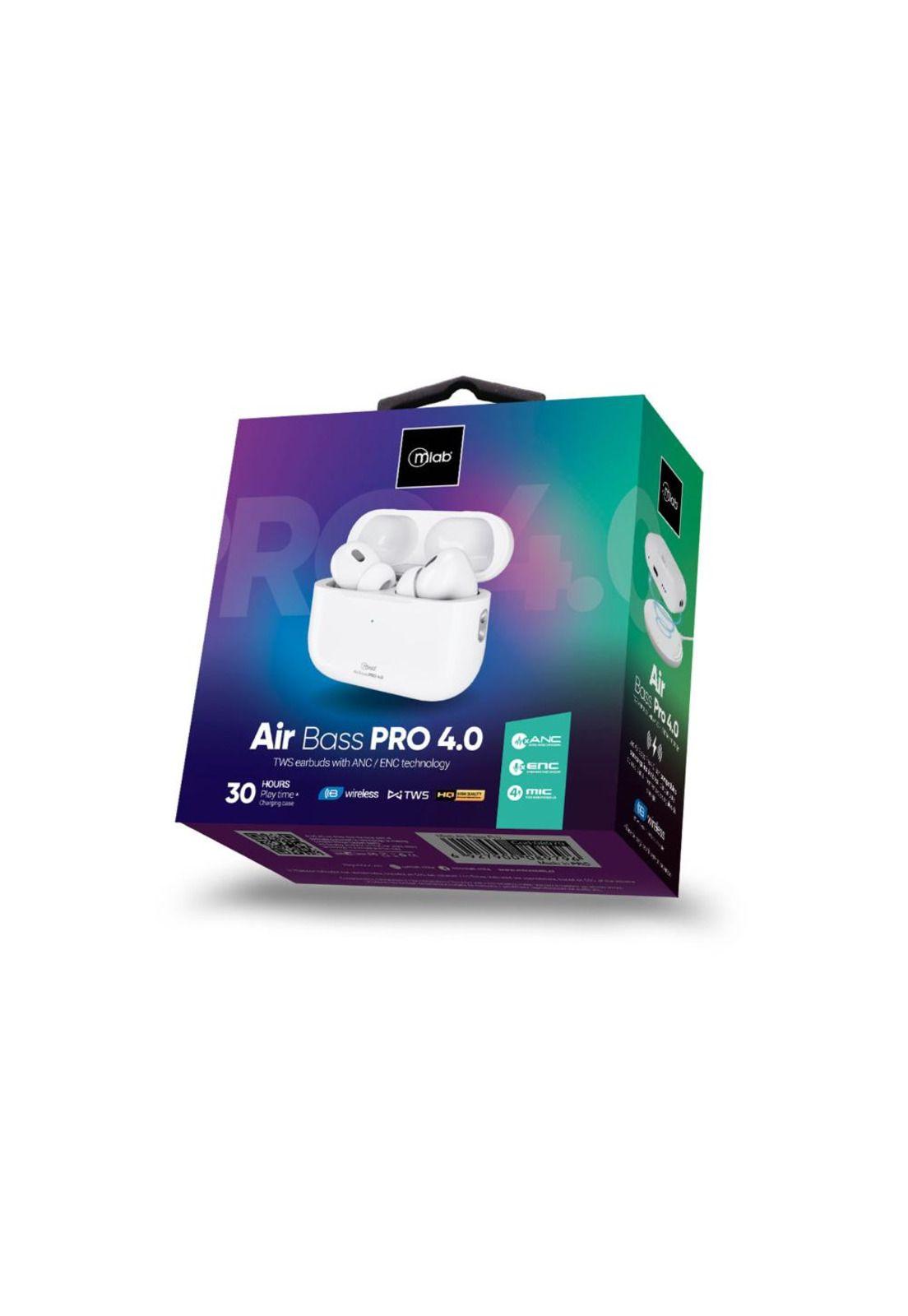 Audífono TWS ANC + ENC Air-Bass PRO 4.0 Mlab-5