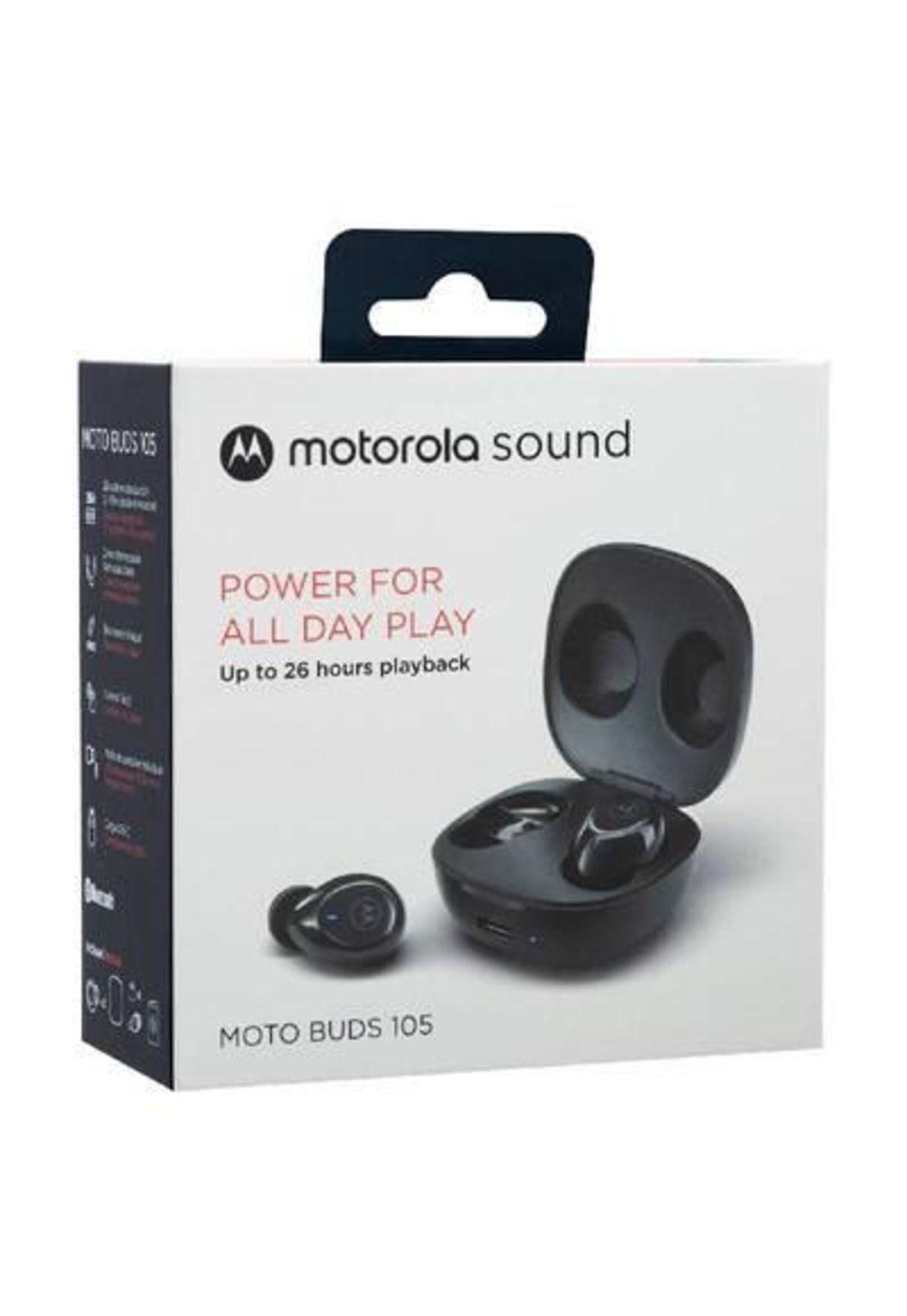 AUDIFONO MOTOROLA MOTO BUDS 105 TRUE WIRELESS BLACK-2