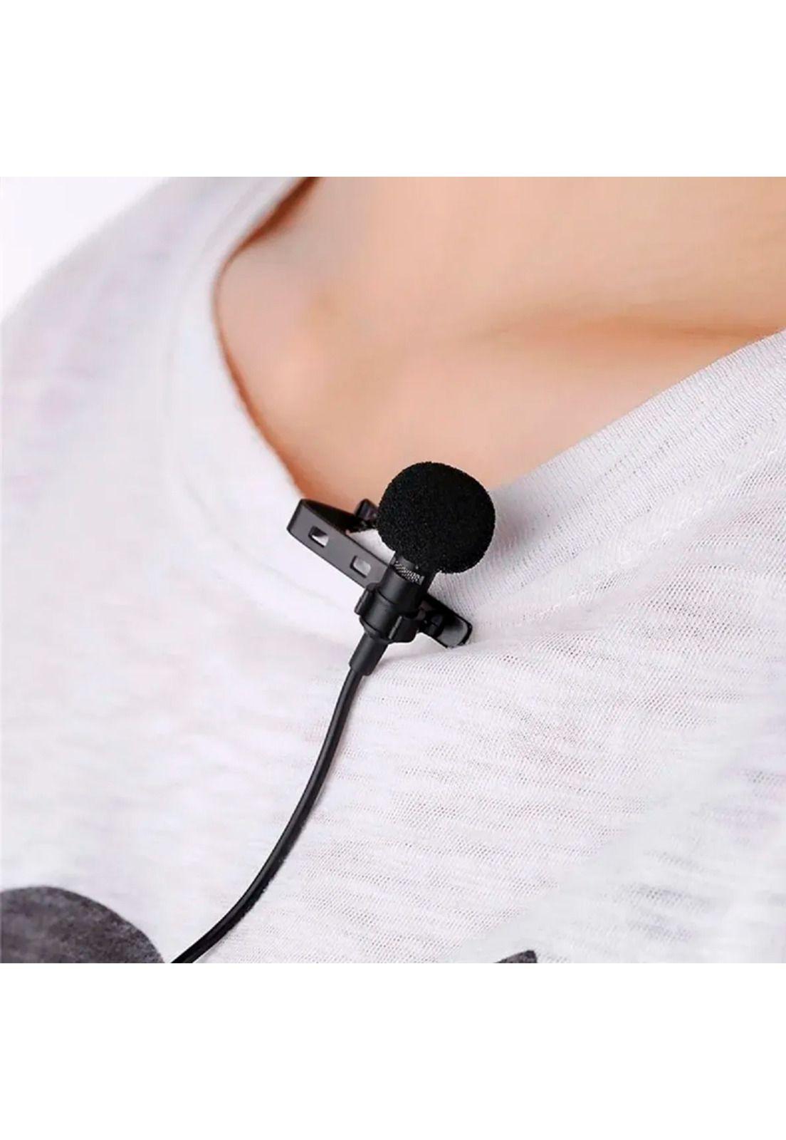 Micrófono Lavalier Con Adaptador 3.5MM Philco Espuma ANTI-POP-5