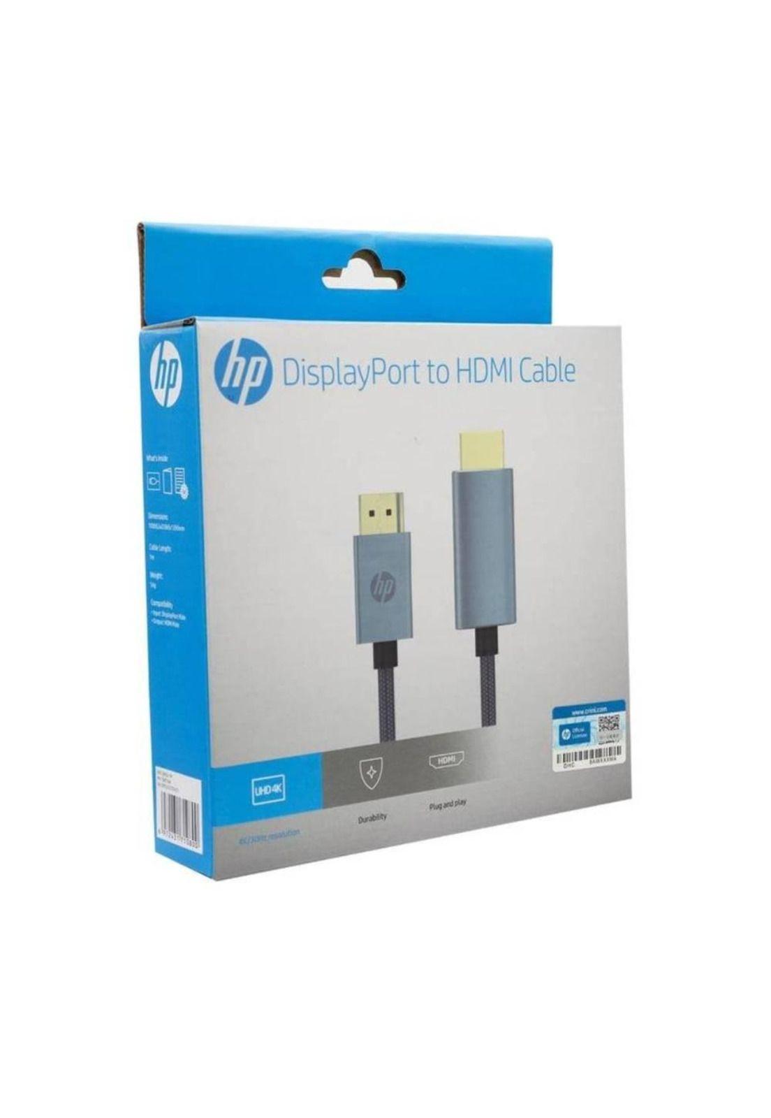 Cable Displayport a HDMI HP 1 metro resolución 4K/ 30Hz DHC-DP03-01M-4