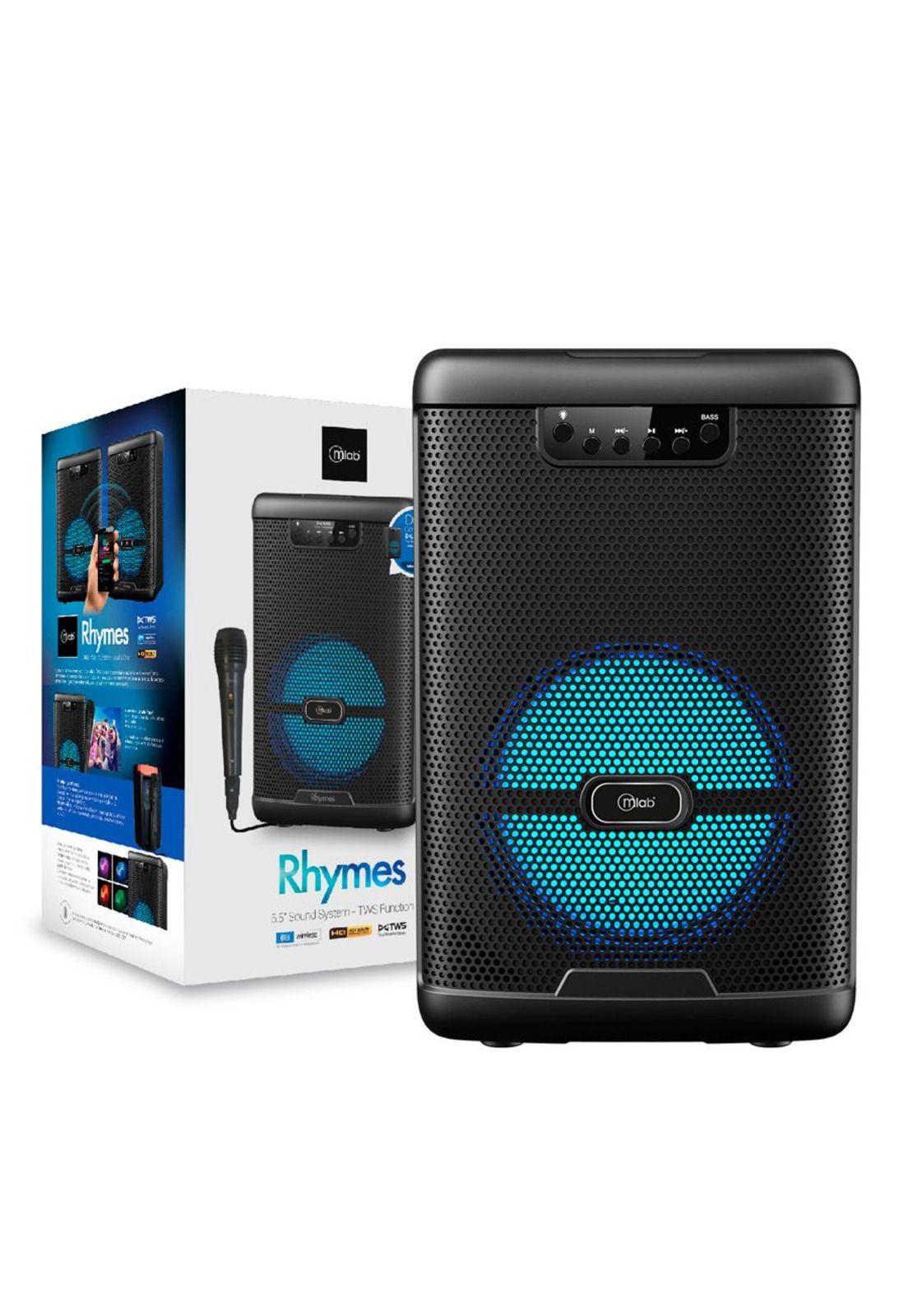 Parlante Karaoke  Bluetooth Rhymes Mlab 9100-3