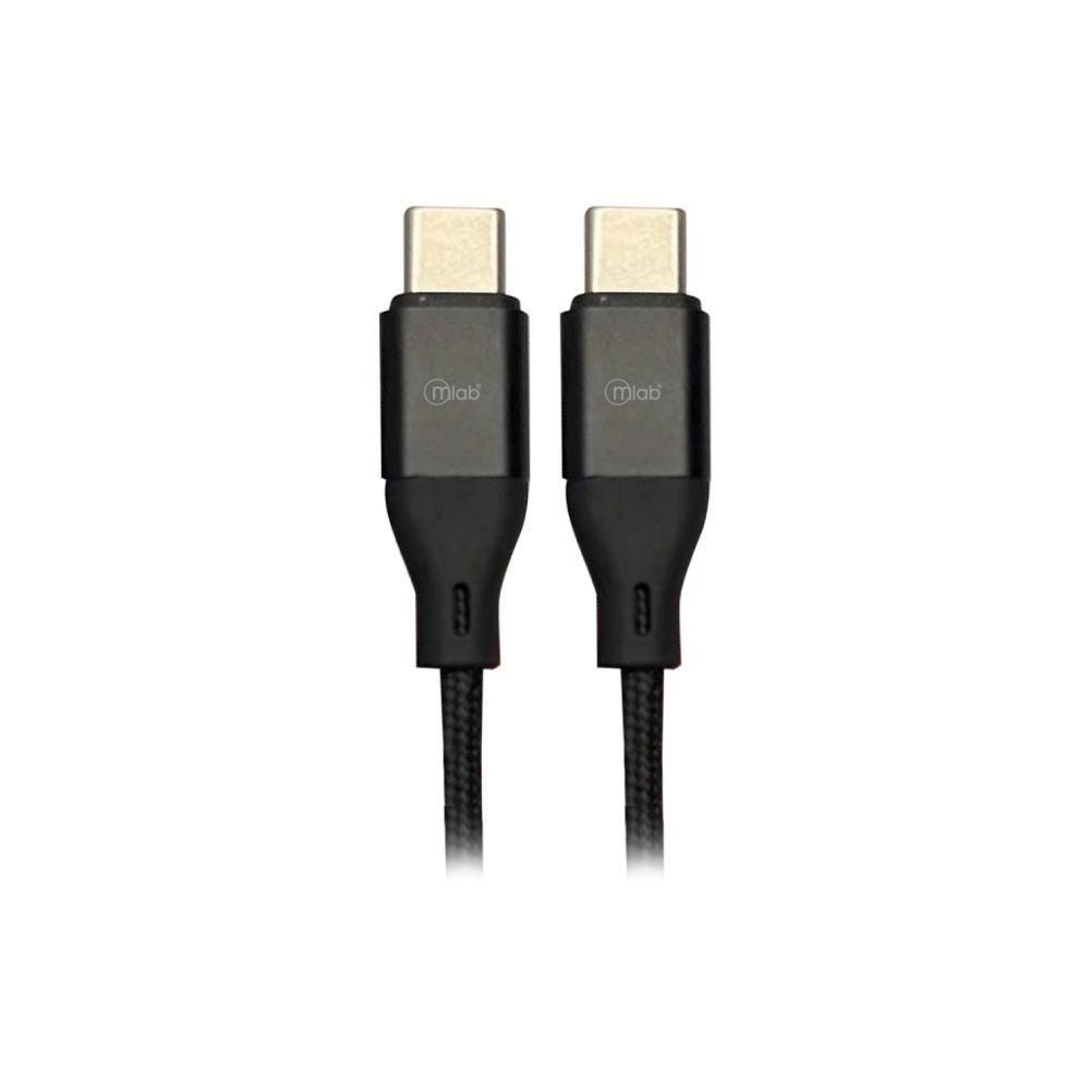 Cable tipo C a Tipo C Negro-0