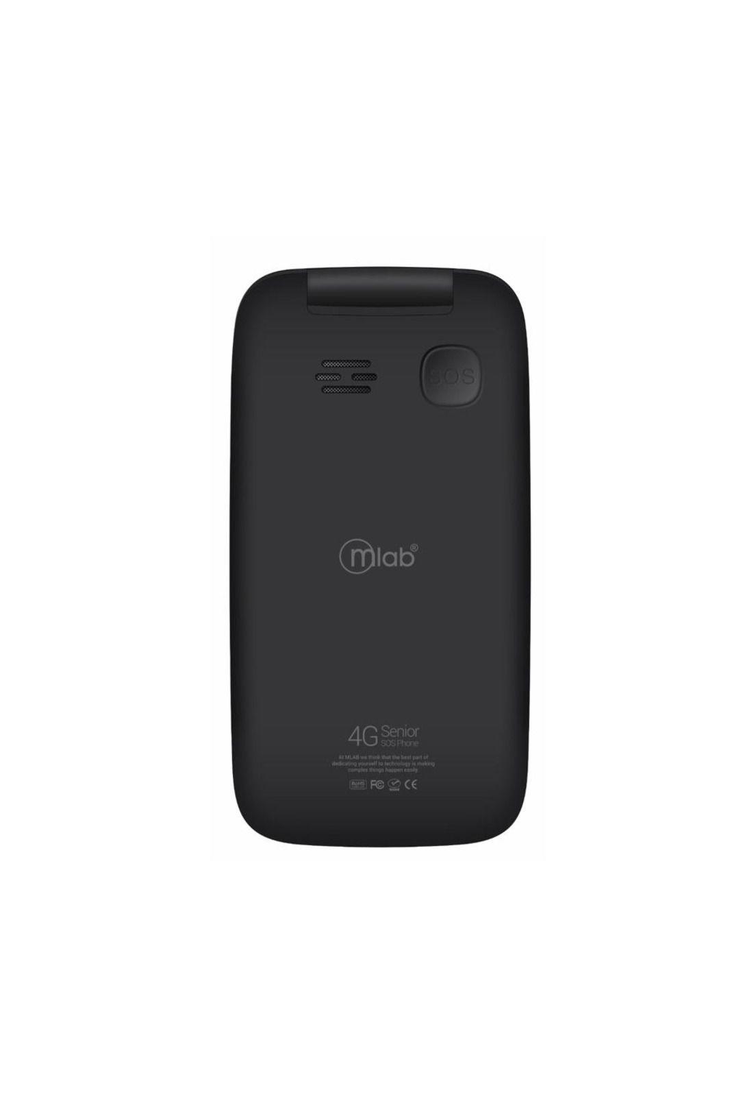 Teléfono Senior Shell 4G SOS, doble pantalla 2,8″ 1,77″ con base de carga-7