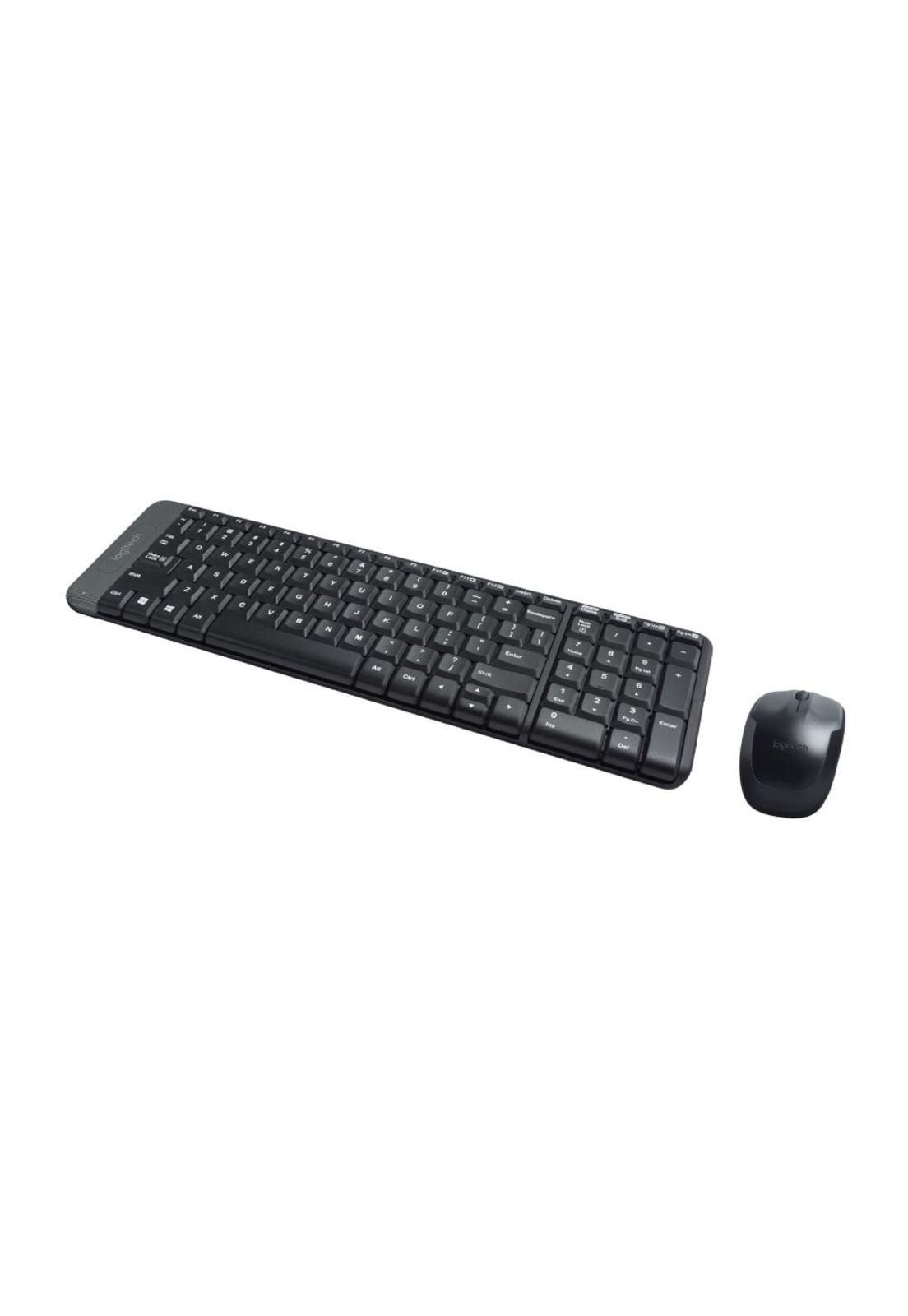 Combo Teclado Y Mouse Inalámbrico Logitech Mk220-2