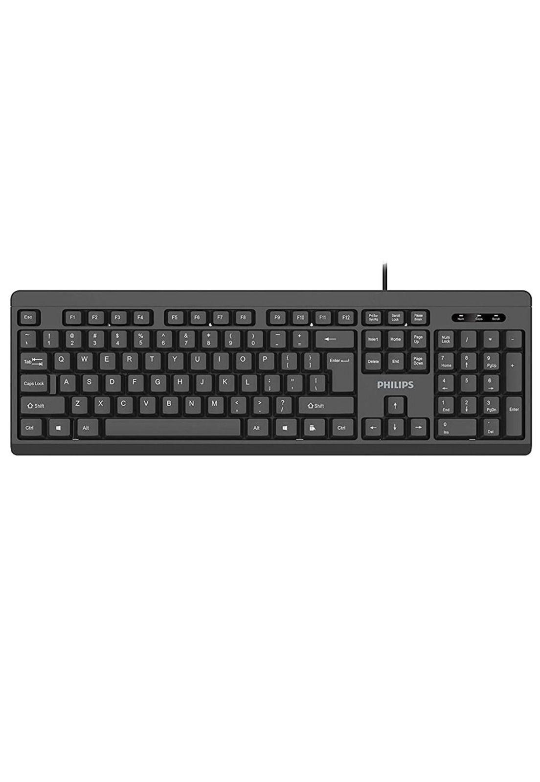 Teclado Philips SPK6224 Alámbrico-0