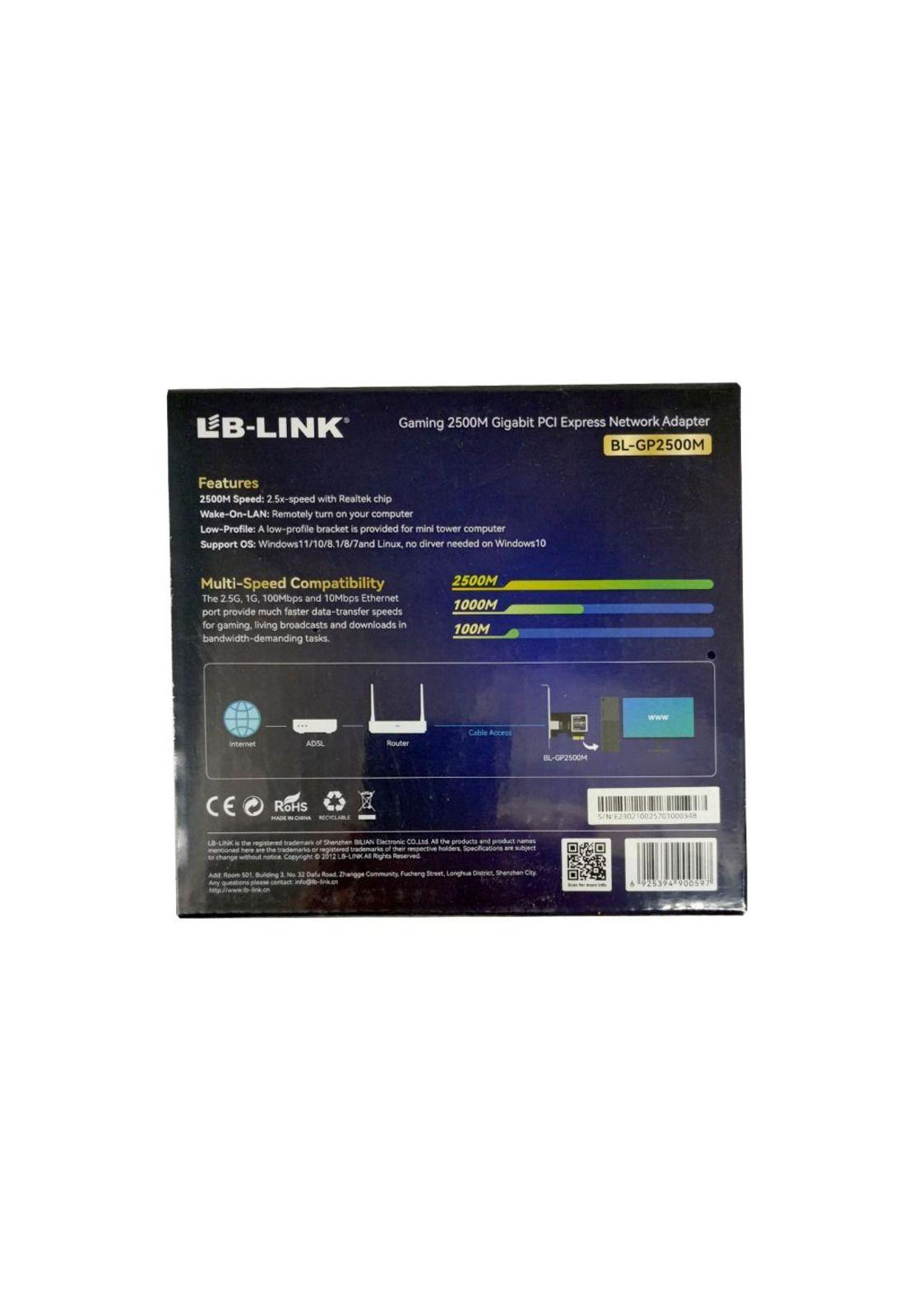 Adaptador LB-Link PCI Express Gigabit 250MBPS-2