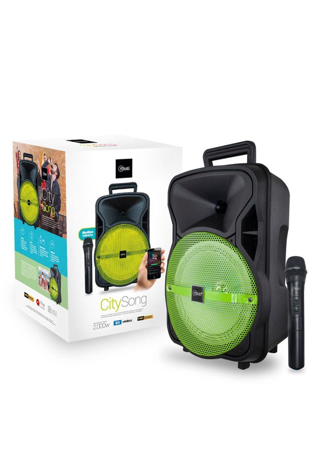 Parlante Karaoke Bluetooth Mlab City Song-2