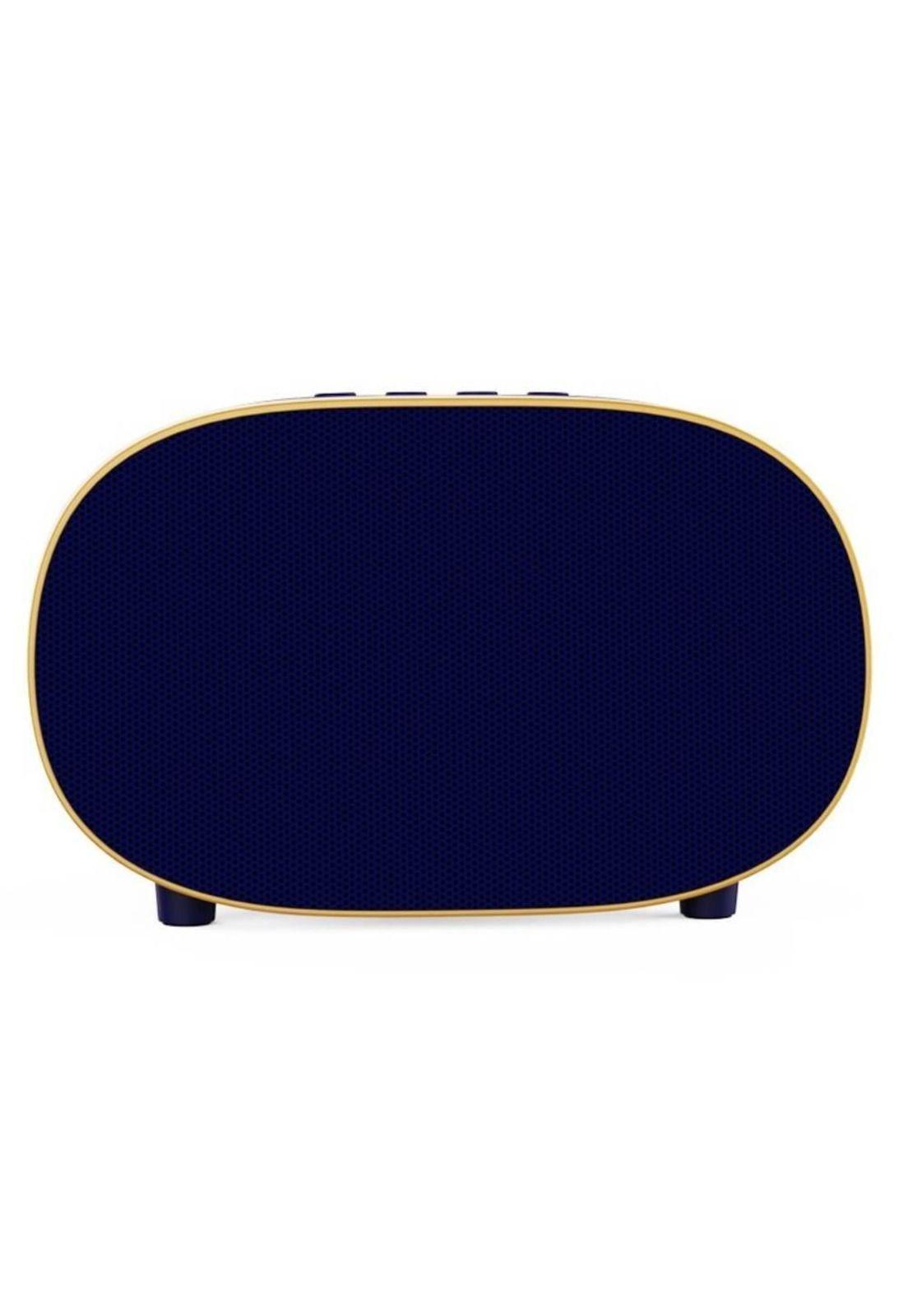 Parlante Retro AudioLab Elegante Bluetooth Speaker Azul 3w-3