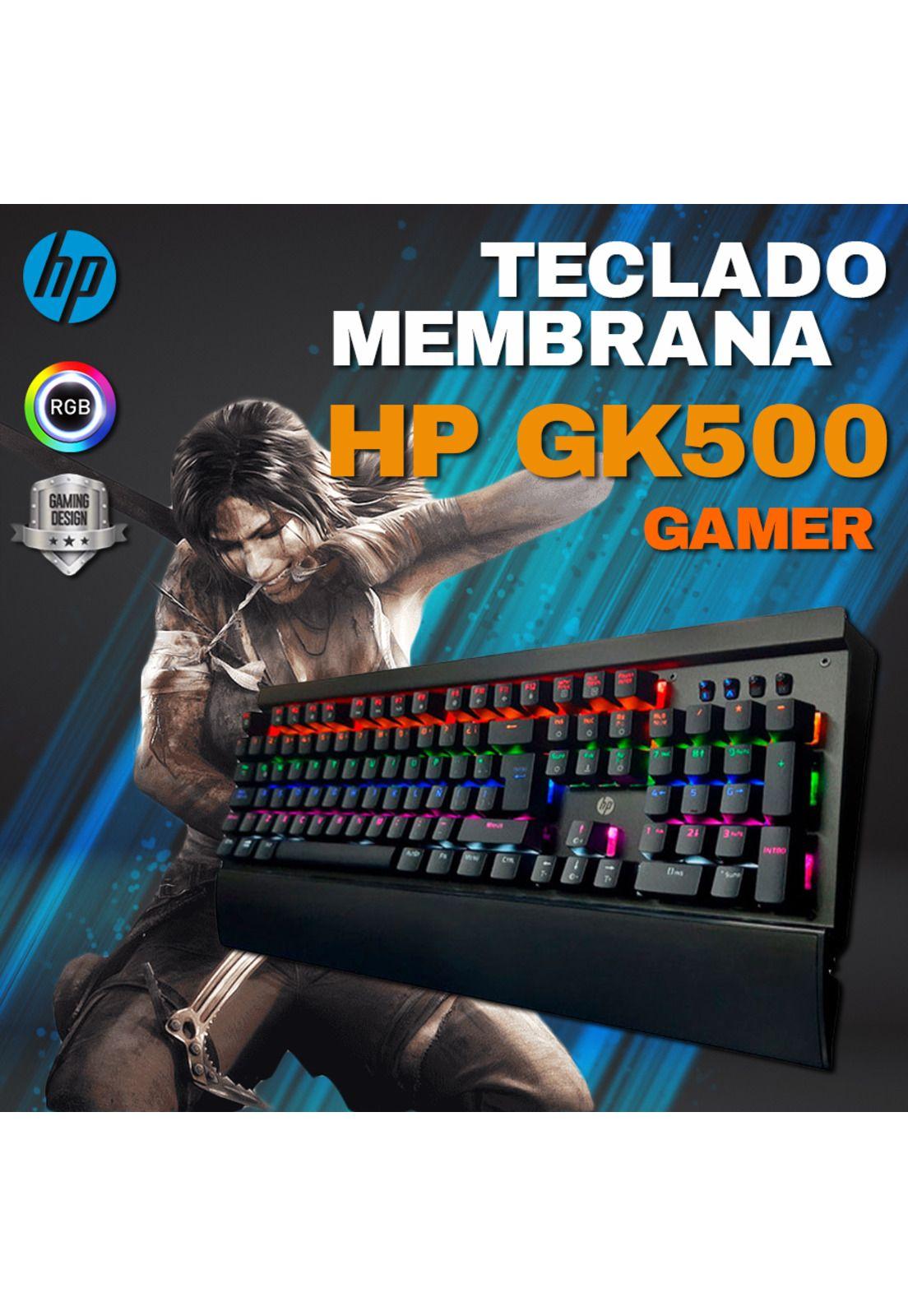 Teclado Gamer Mecánico Hp Gk500 Led Rgb-1